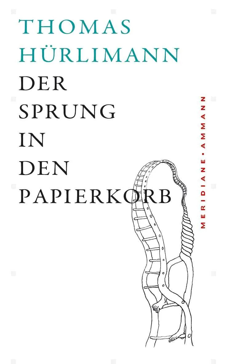 Buchcover von 'Der Sprung in den Papierkorb' - Gebundene Ausgabe von Thomas Hürlimann