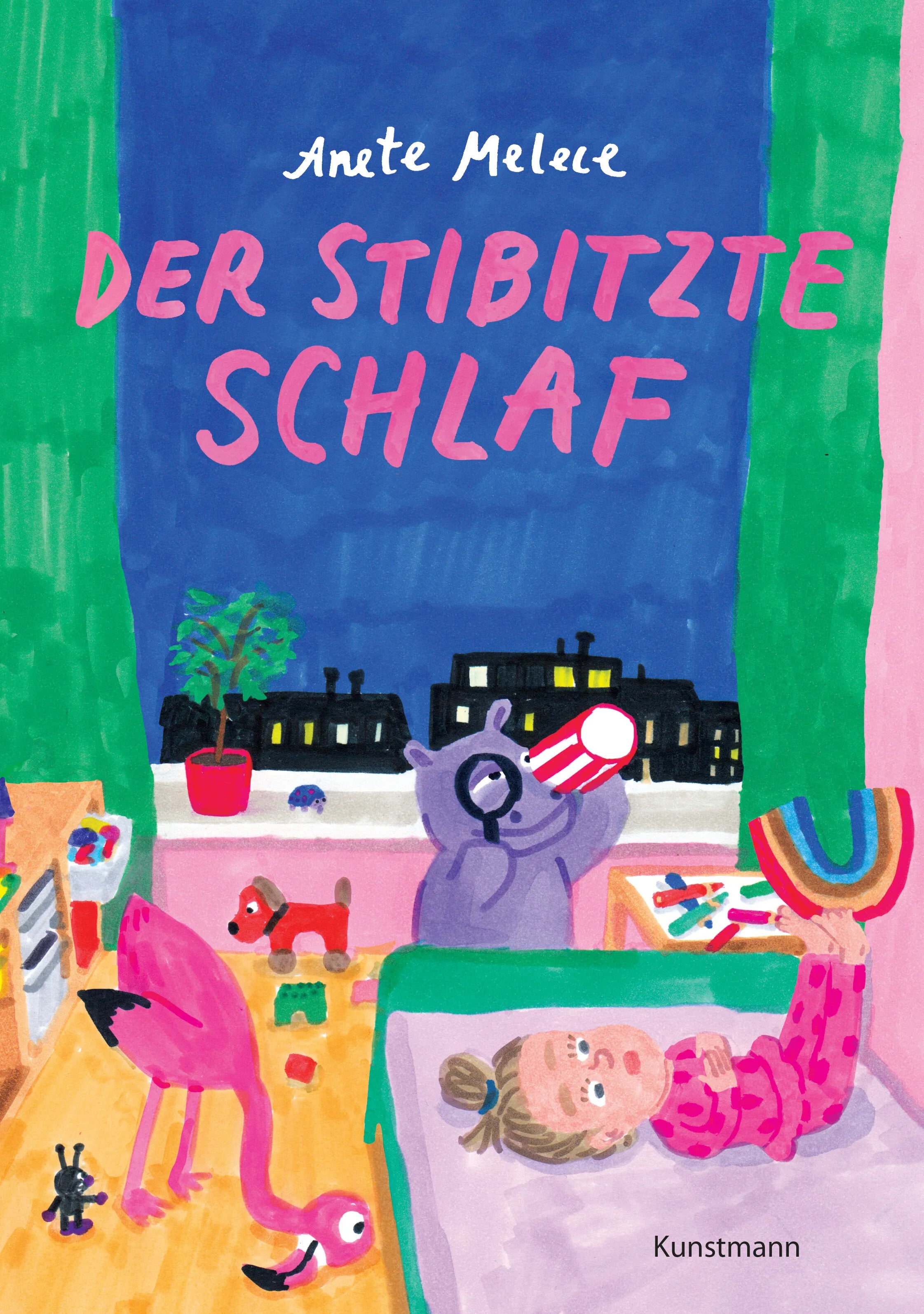 Buchcover von 'Der stibitzte Schlaf' - Gebundene Ausgabe von Anete Melece