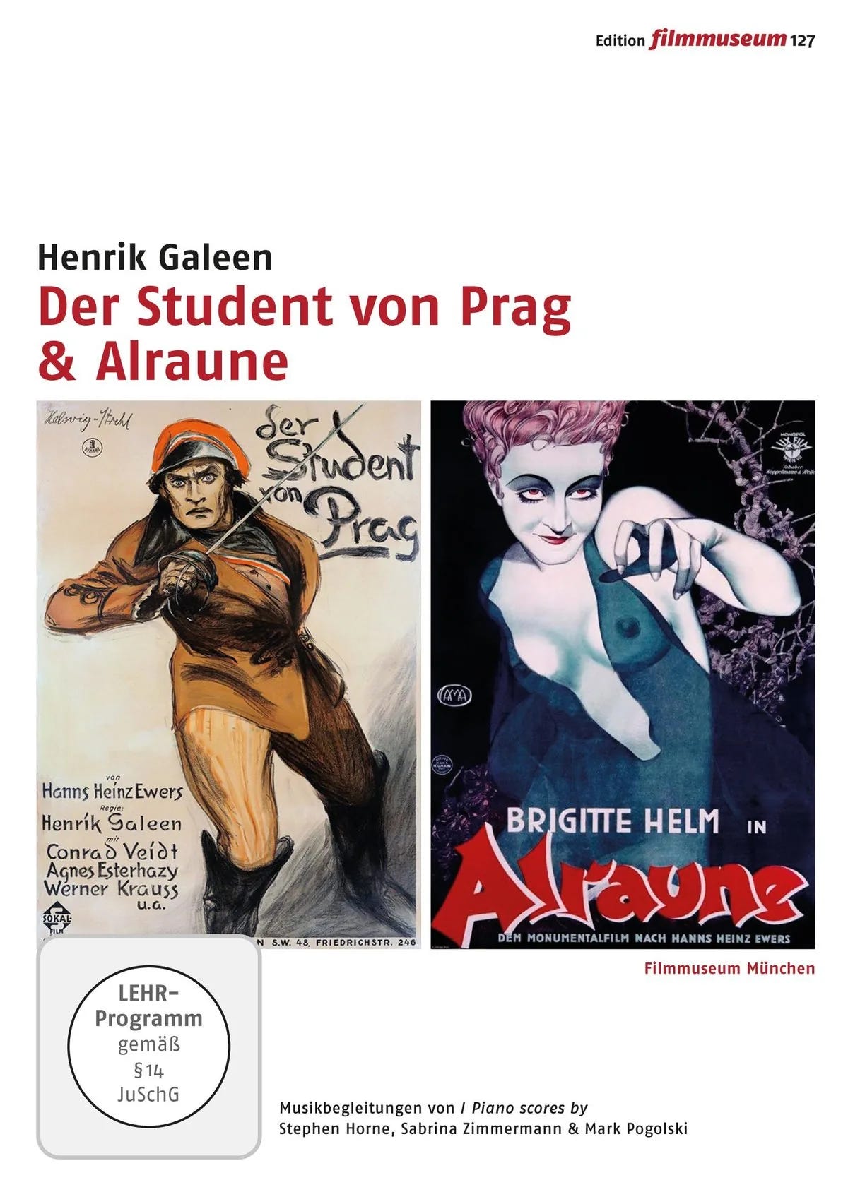Der Student von Prag & Alraune - DVD