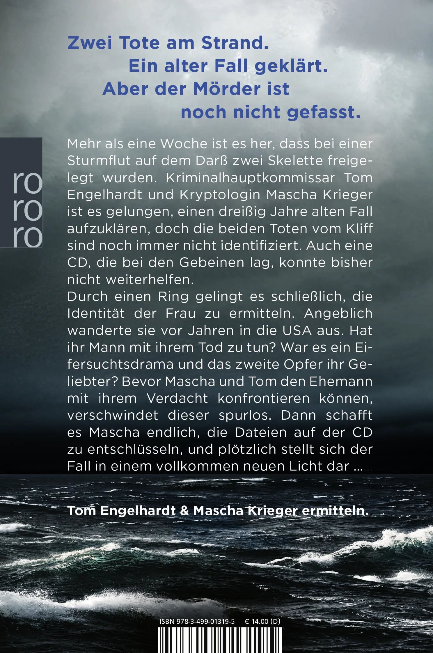 Buchrückseite von 'Der Sturm: Verachtet' mit Klappentext - Taschenbuch