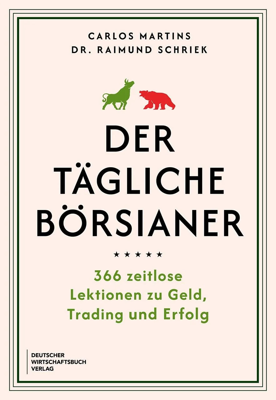 Cover: Der tägliche Börsianer (Hardcover) von Carlos Martins