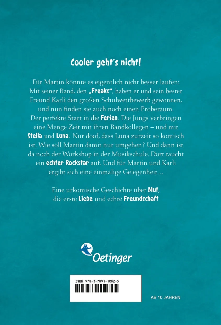 Buchrückseite von 'Der Tag, an dem ich cool wurde 3. Endlich richtig cool!' mit Klappentext - Gebundene Ausgabe