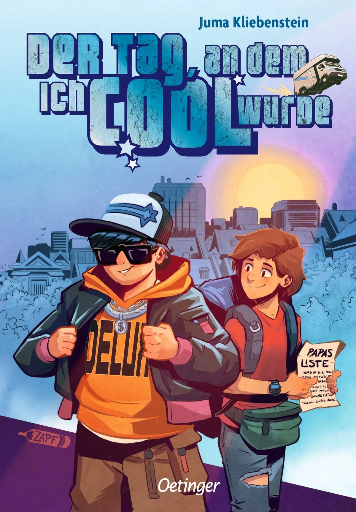 Cover: Der Tag, an dem ich cool wurde (Hardcover) von Juma Kliebenstein