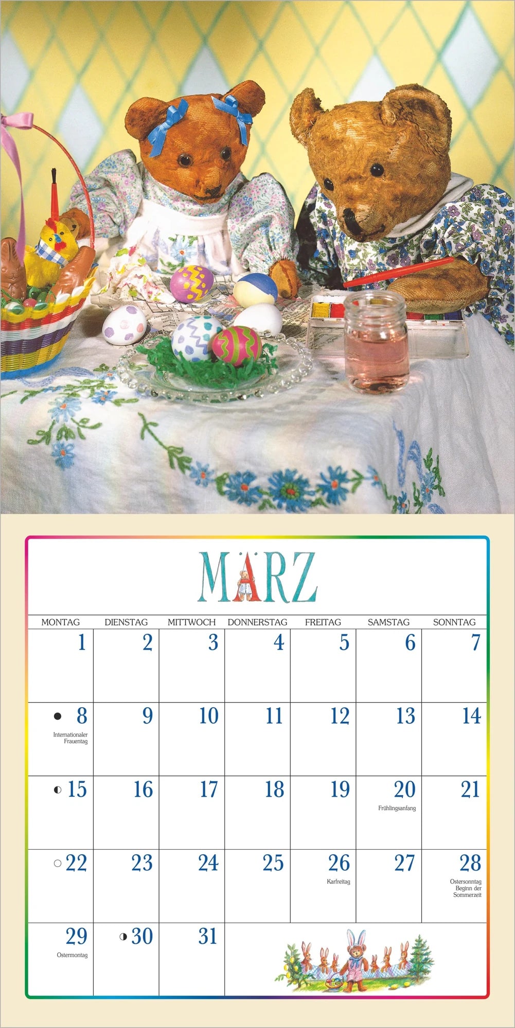 Der Teddybär Kalender 2027 – Ansicht