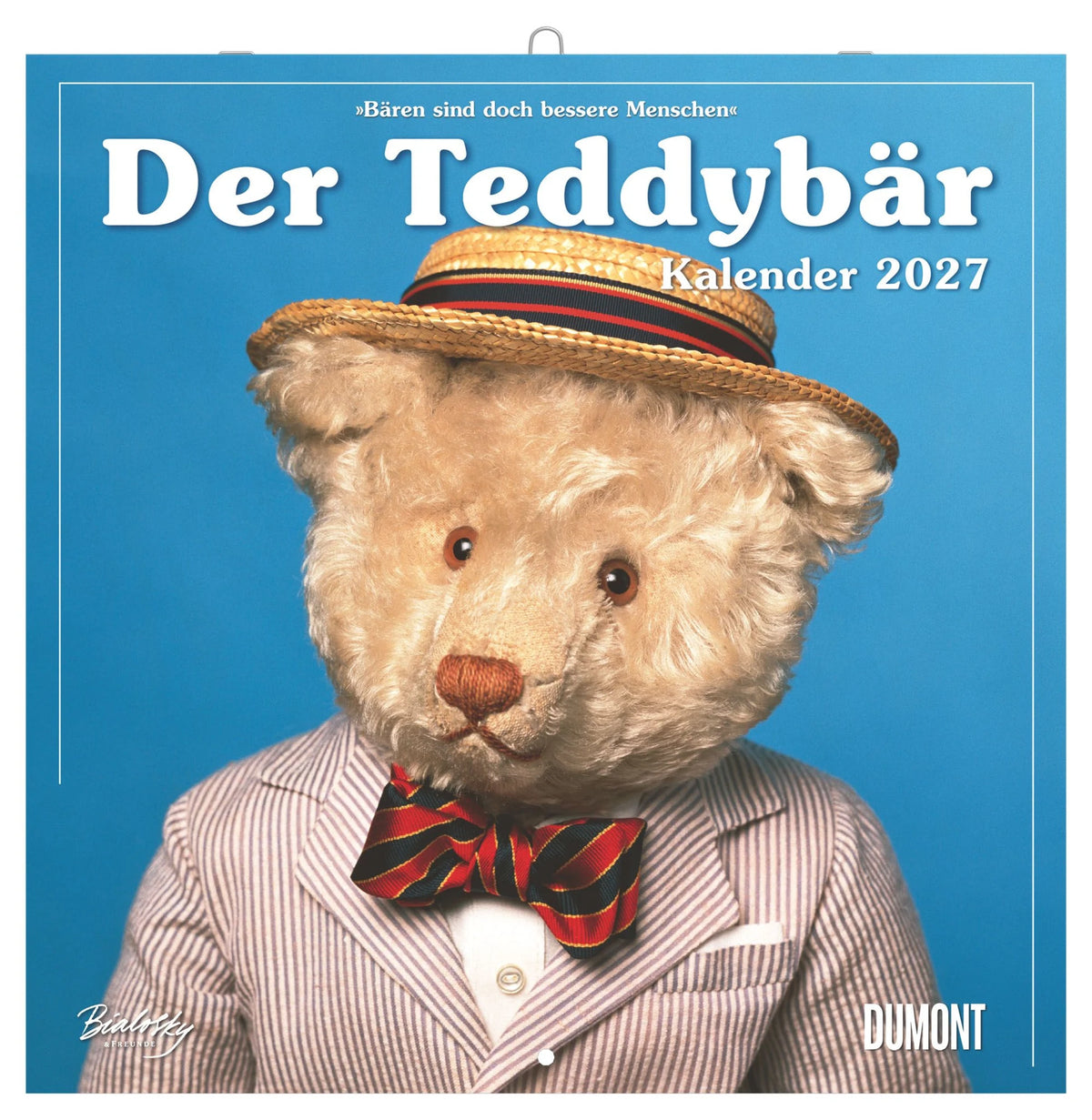 Wandkalender: Der Teddybär Kalender 2027