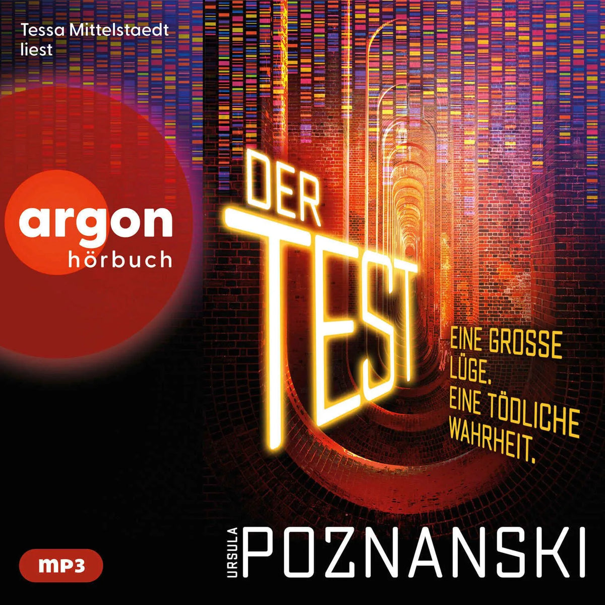 Cover: Der Test (Hörbuch CD) von Ursula Poznanski
