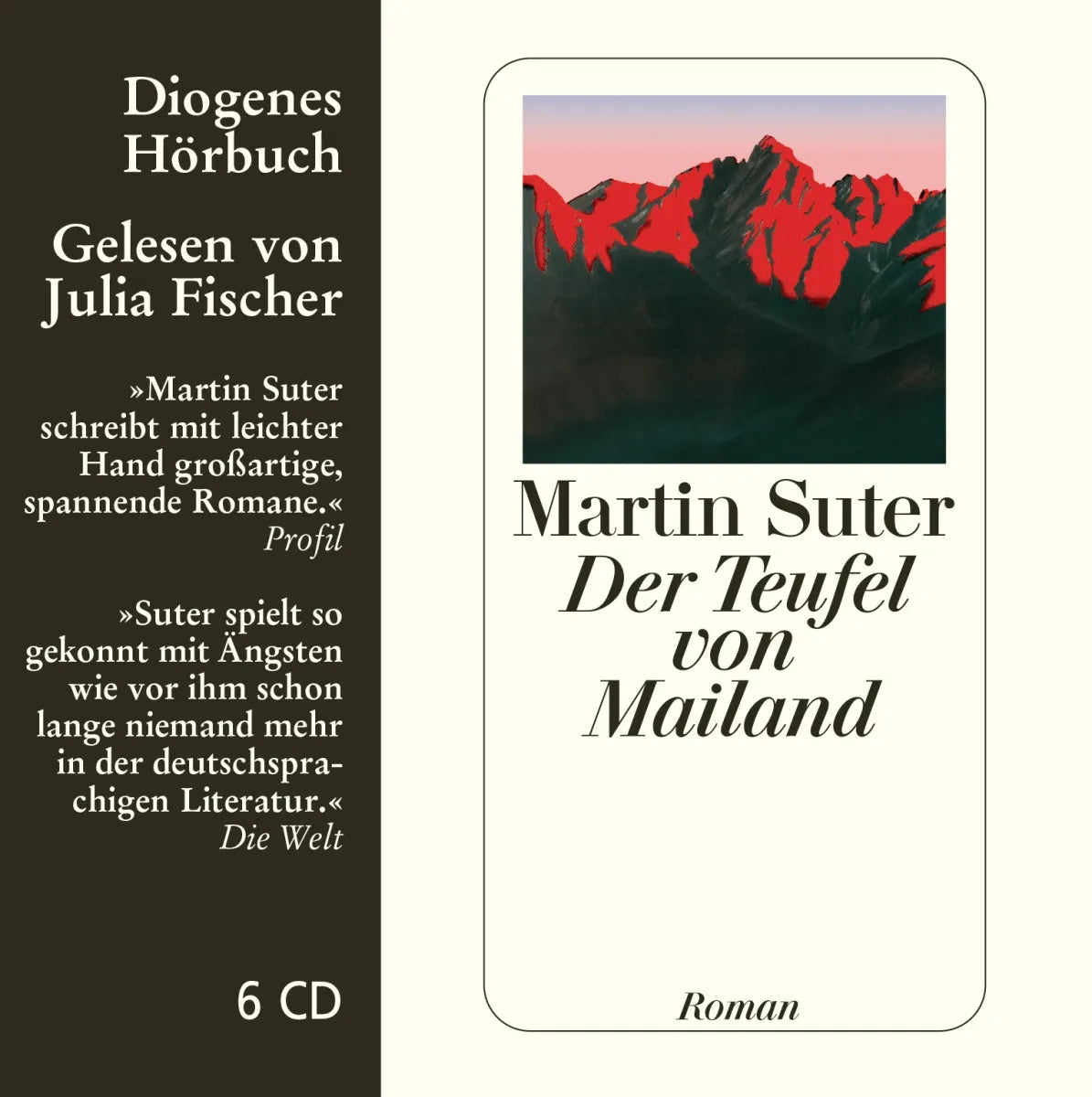 Buchcover von 'Der Teufel von Mailand' - Hörbuch (CD) von Martin Suter