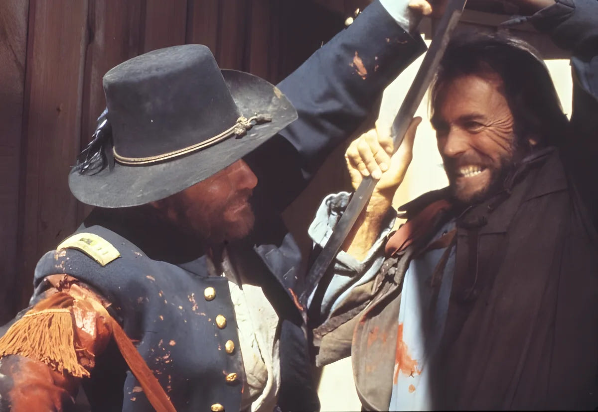 Filmszene 1 aus Der Texaner – 4K UHD Blu-ray. Regie: Clint Eastwood
