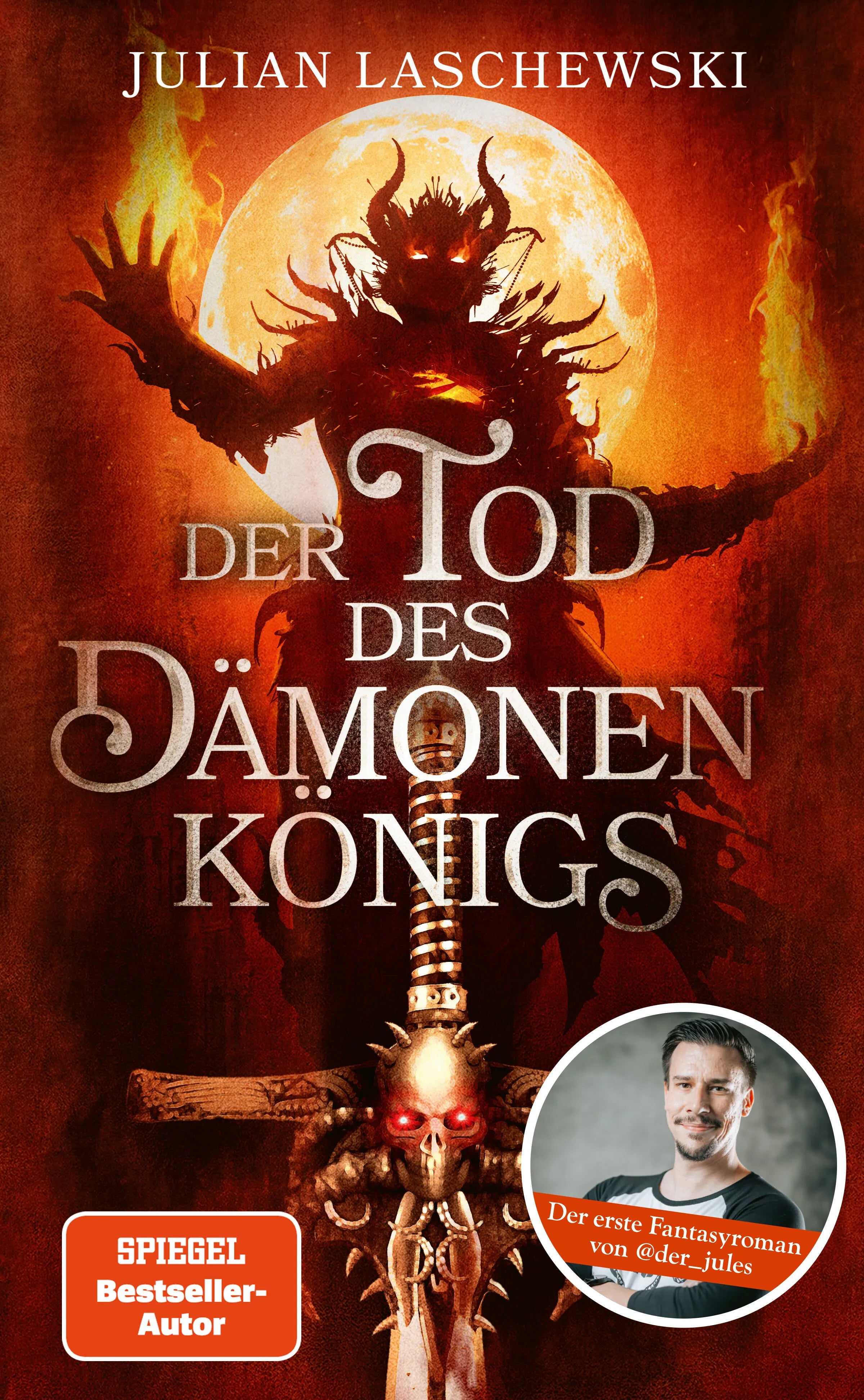 Buchcover von 'Der Tod des Dämonenkönigs' - Paperback von Julian Laschewski