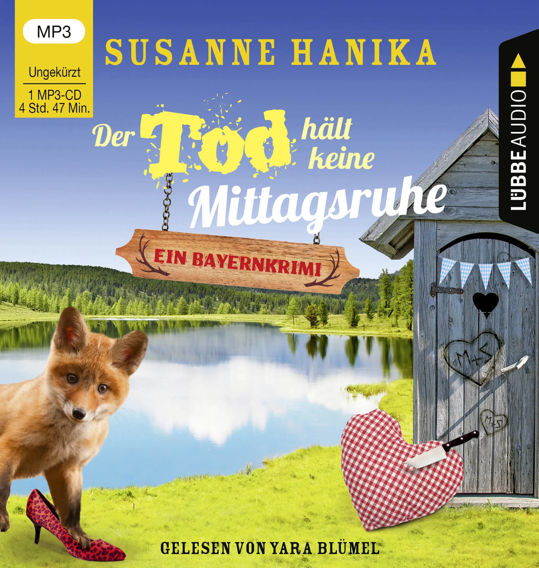 Buchcover von 'Der Tod hält keine Mittagsruhe' - Hörbuch (CD) von Susanne Hanika