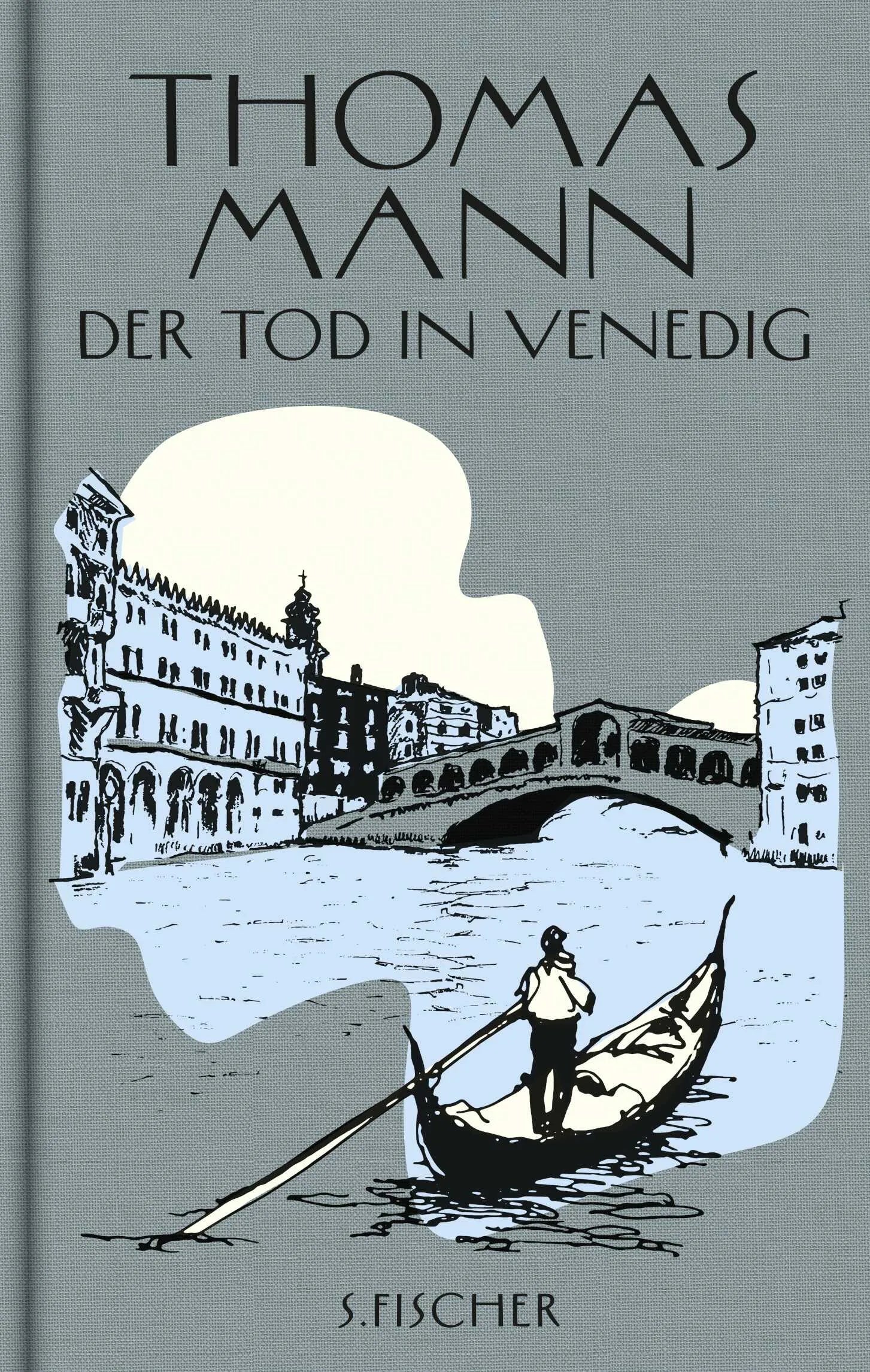 Buchcover von 'Der Tod in Venedig' - Gebundene Ausgabe von Thomas Mann