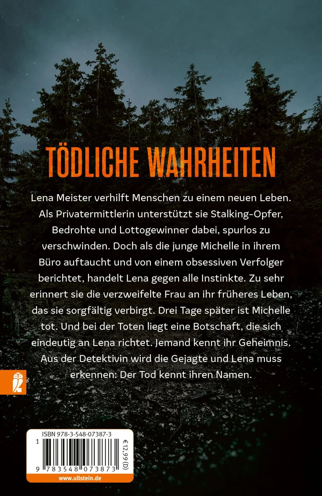 Rückseite: Der Tod kennt deinen Namen (Taschenbuch)