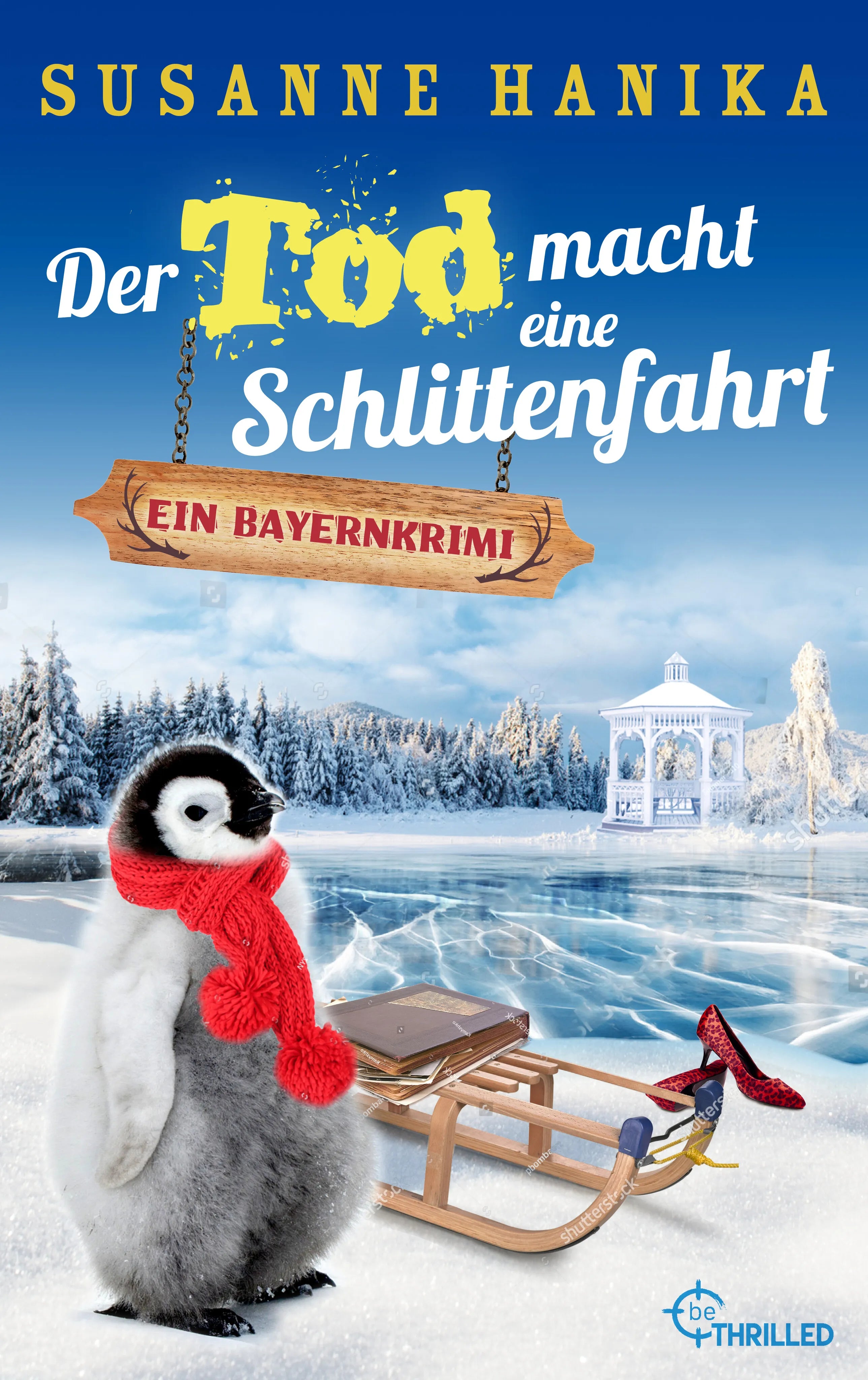 Buchcover von 'Der Tod macht eine Schlittenfahrt' - Taschenbuch von Susanne Hanika