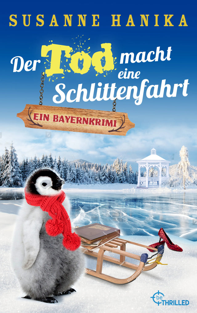 Buchcover von 'Der Tod macht eine Schlittenfahrt' - Taschenbuch von Susanne Hanika