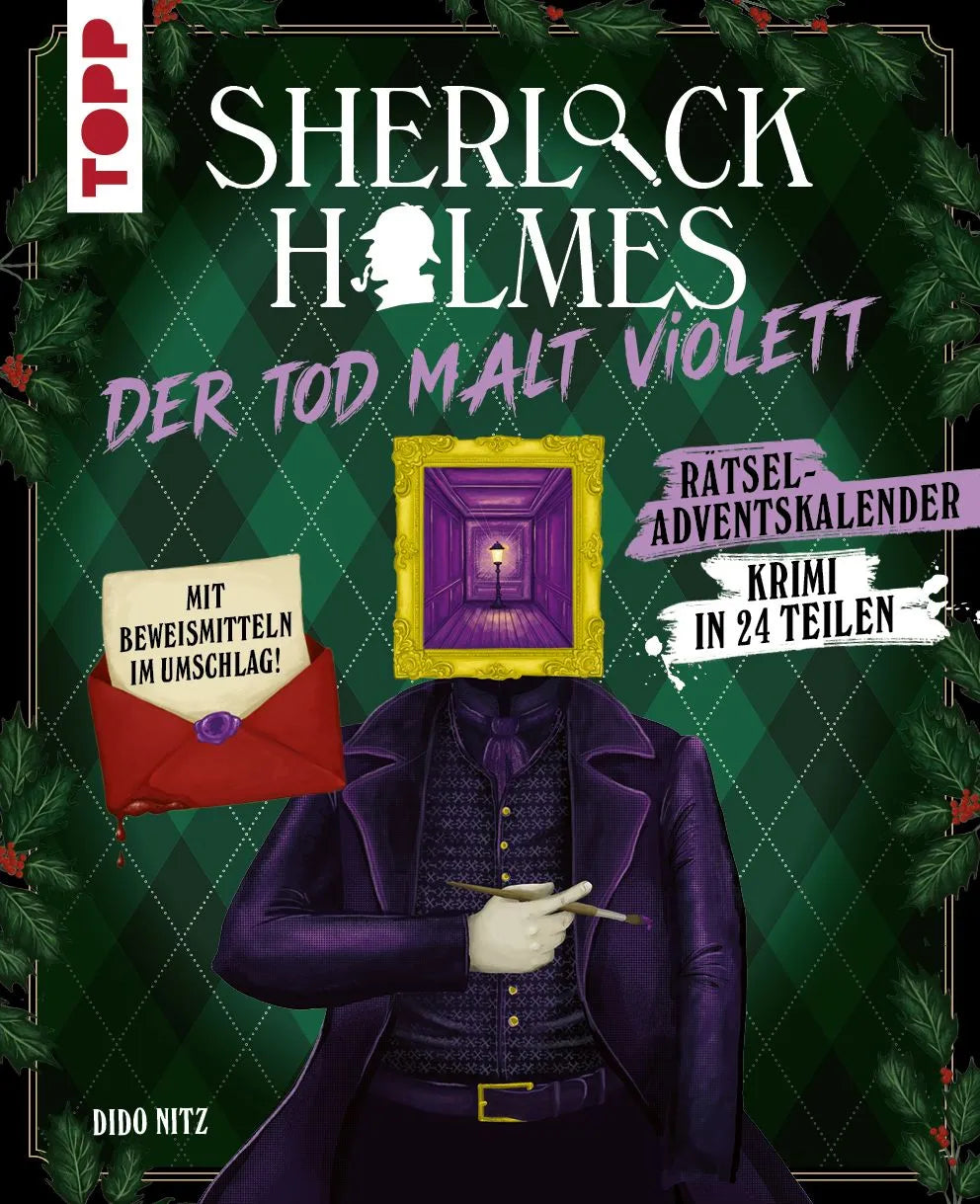 Cover: Der Tod malt Violett (Hardcover) von Dido Nitz