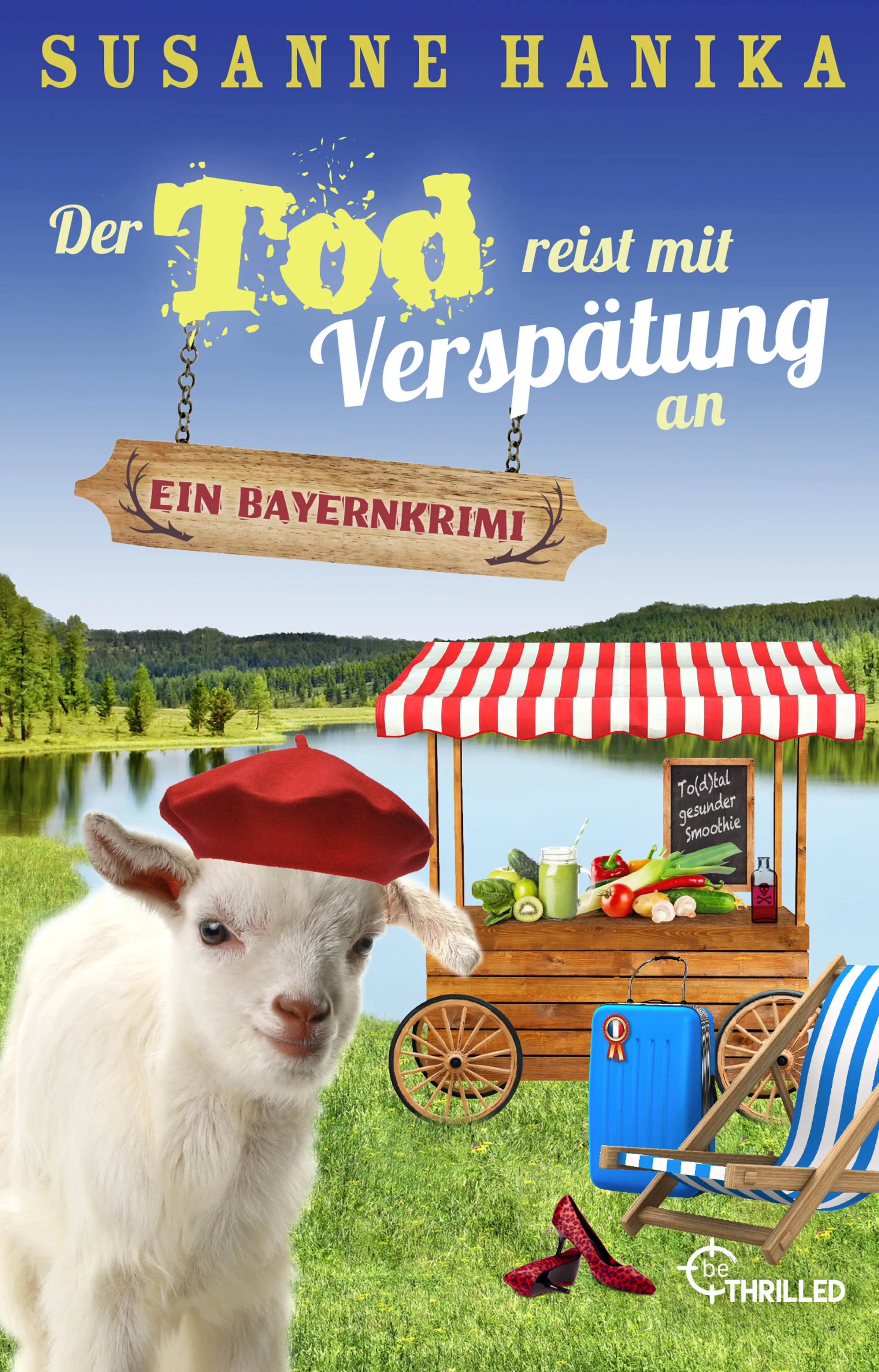 Buchcover von 'Der Tod reist mit Verspätung an' - Taschenbuch von Susanne Hanika
