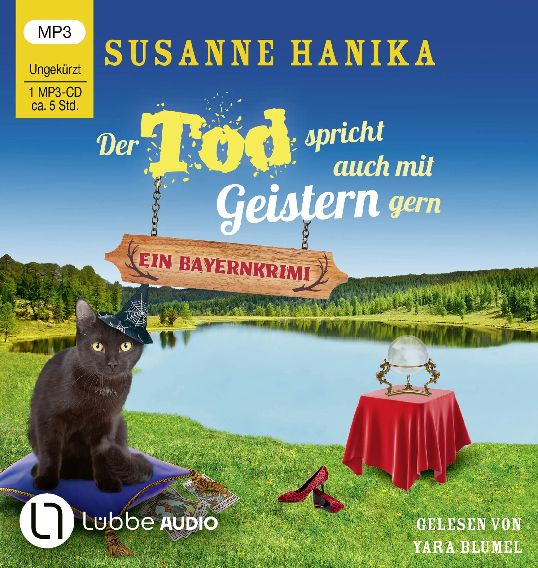 Buchcover von 'Der Tod spricht auch mit Geistern gern' - Hörbuch (CD) von Susanne Hanika