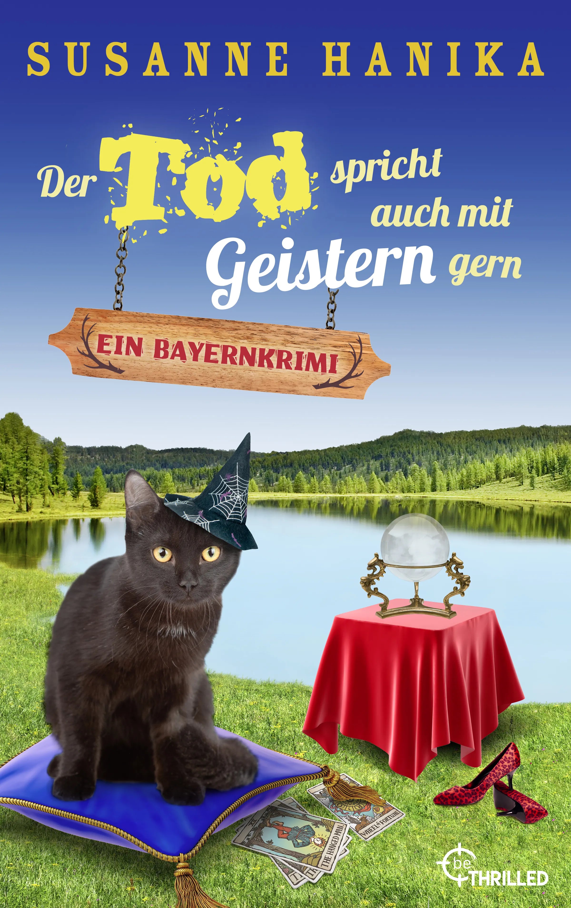 Cover: Der Tod spricht auch mit Geistern gern (E-Book) von Susanne Hanika