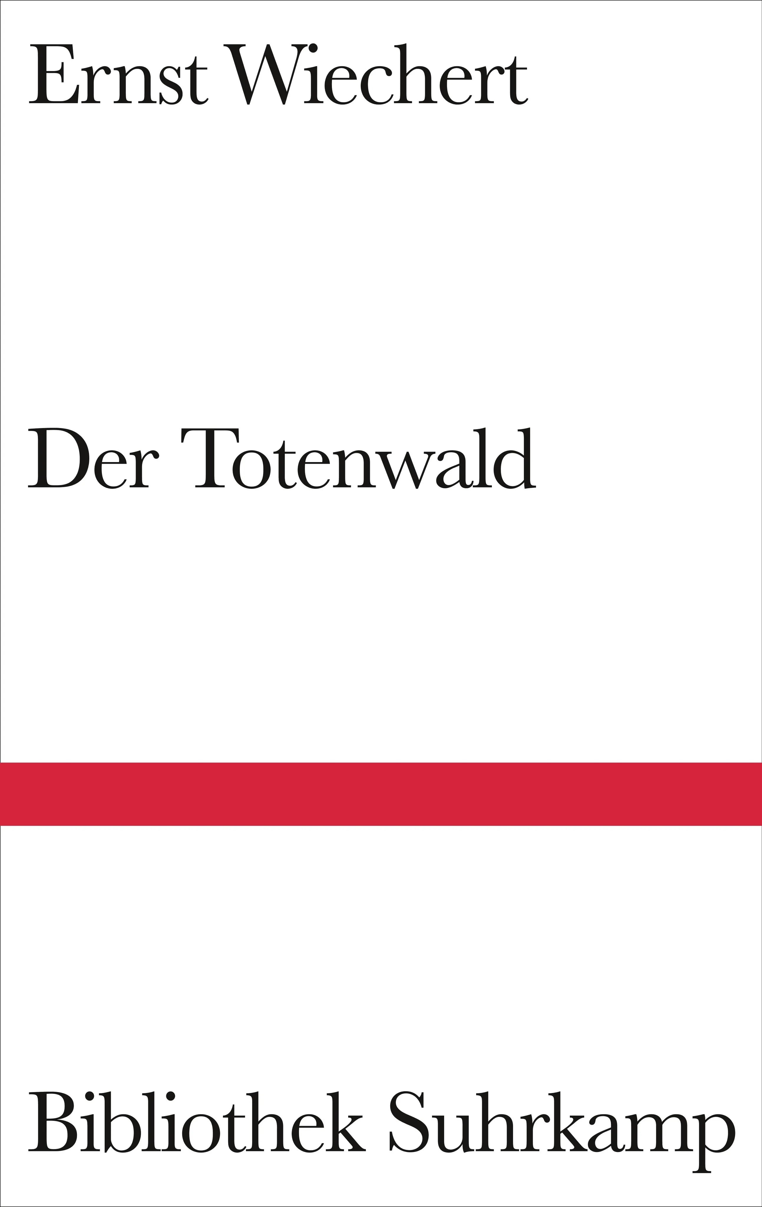 Buchcover von 'Der Totenwald' - Gebundene Ausgabe von Ernst Wiechert