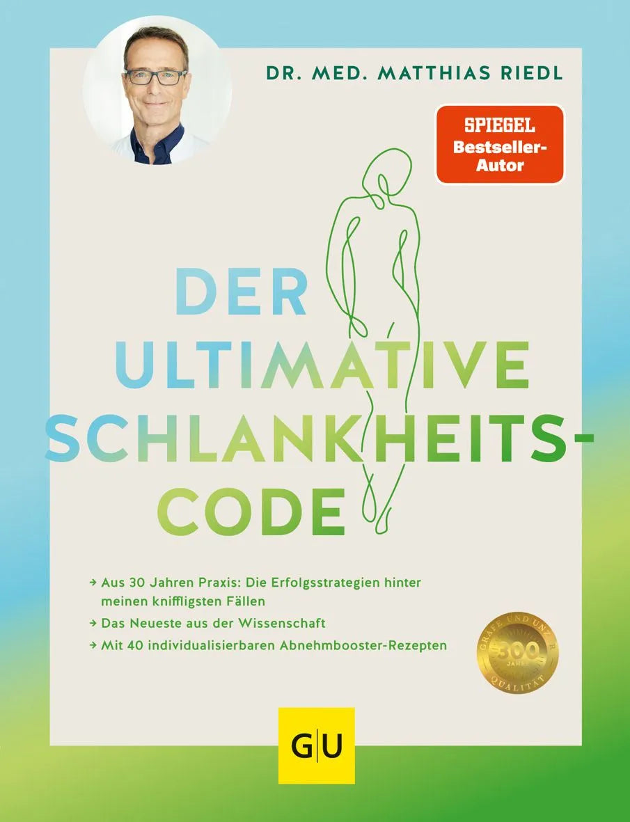 Cover: Der ultimative Schlankheitscode (Hardcover) von Matthias Riedl