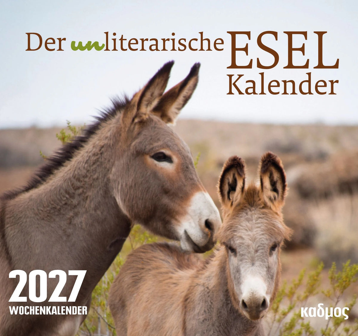 Postkartenkalender: Der (un)literarische Eselkalender (2027)