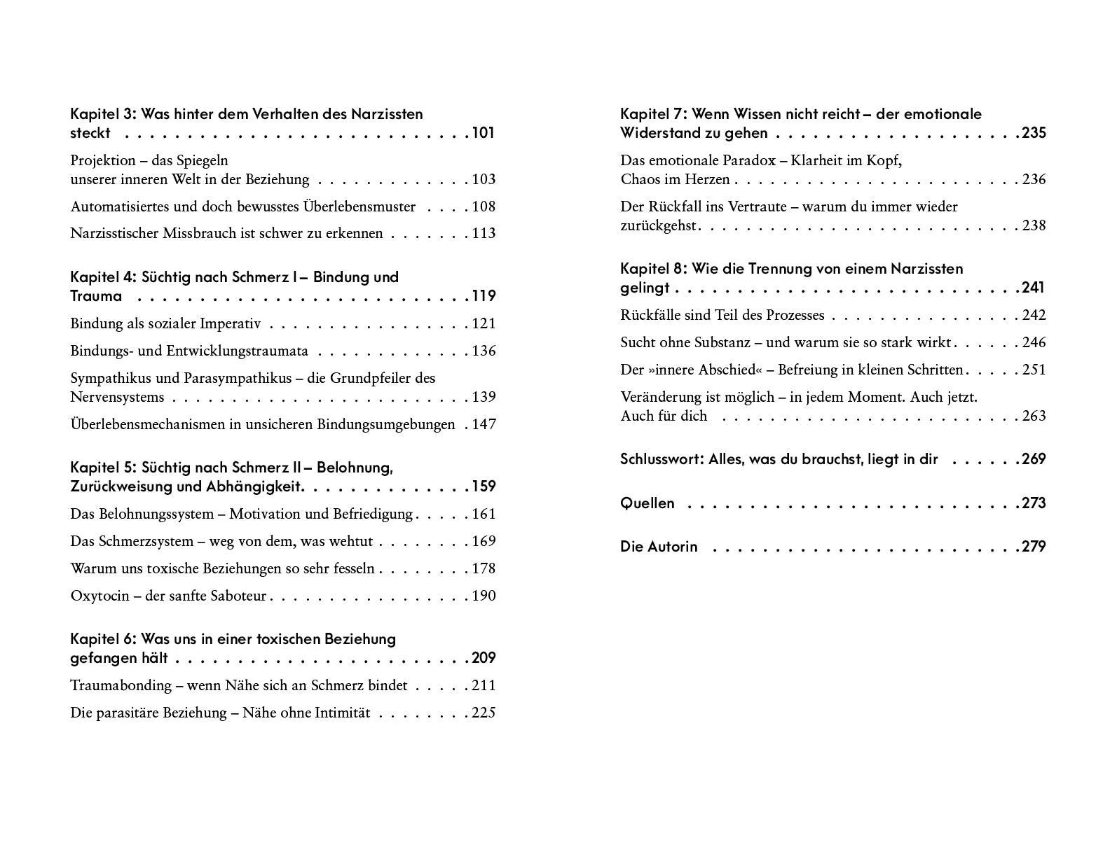 Innenansicht von 'Der unsichtbare Käfig – gefangen in narzisstischen Beziehungen' - Taschenbuch