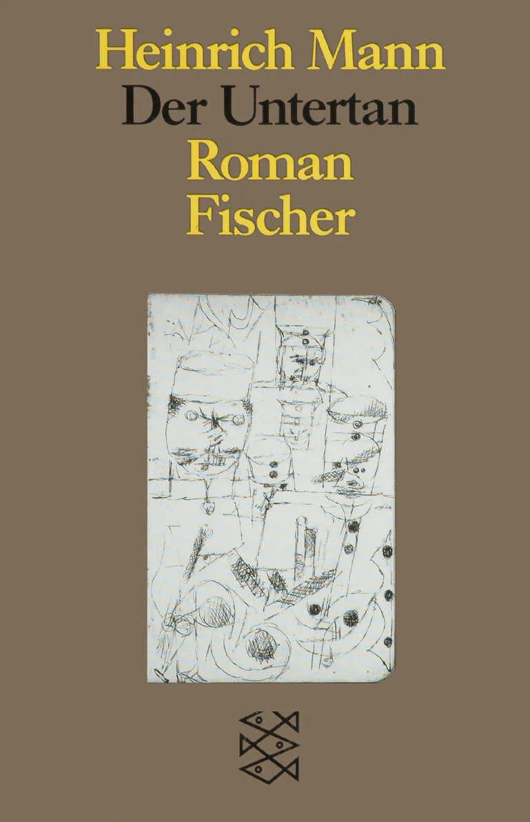 Buchcover von 'Der Untertan' - Taschenbuch von Heinrich Mann