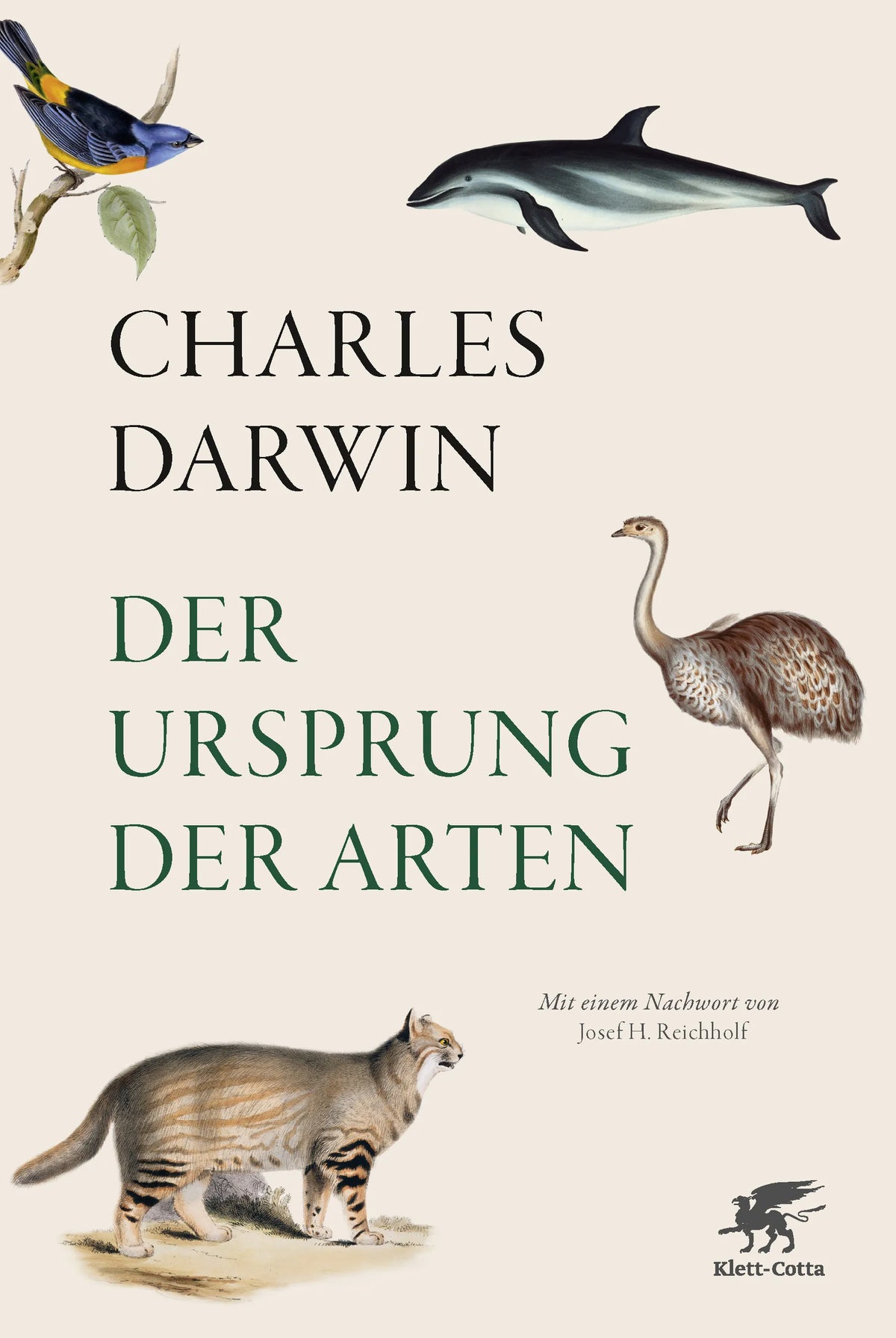 Buchcover von 'Der Ursprung der Arten' - Gebundene Ausgabe von Charles Darwin
