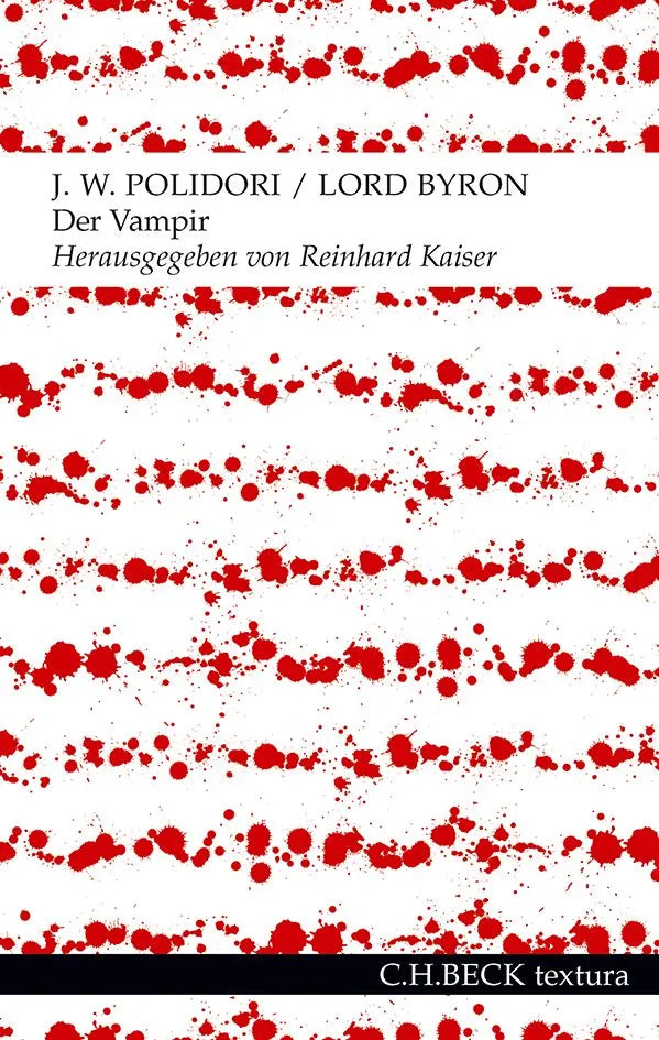 Buchcover von 'Der Vampir' - Taschenbuch von John William Polidori