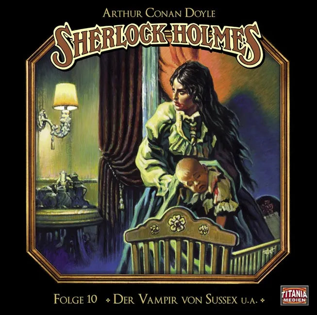 Buchcover von 'Der Vampir von Sussex u.a.' - Hörbuch (CD) von Sir Arthur Conan Doyle