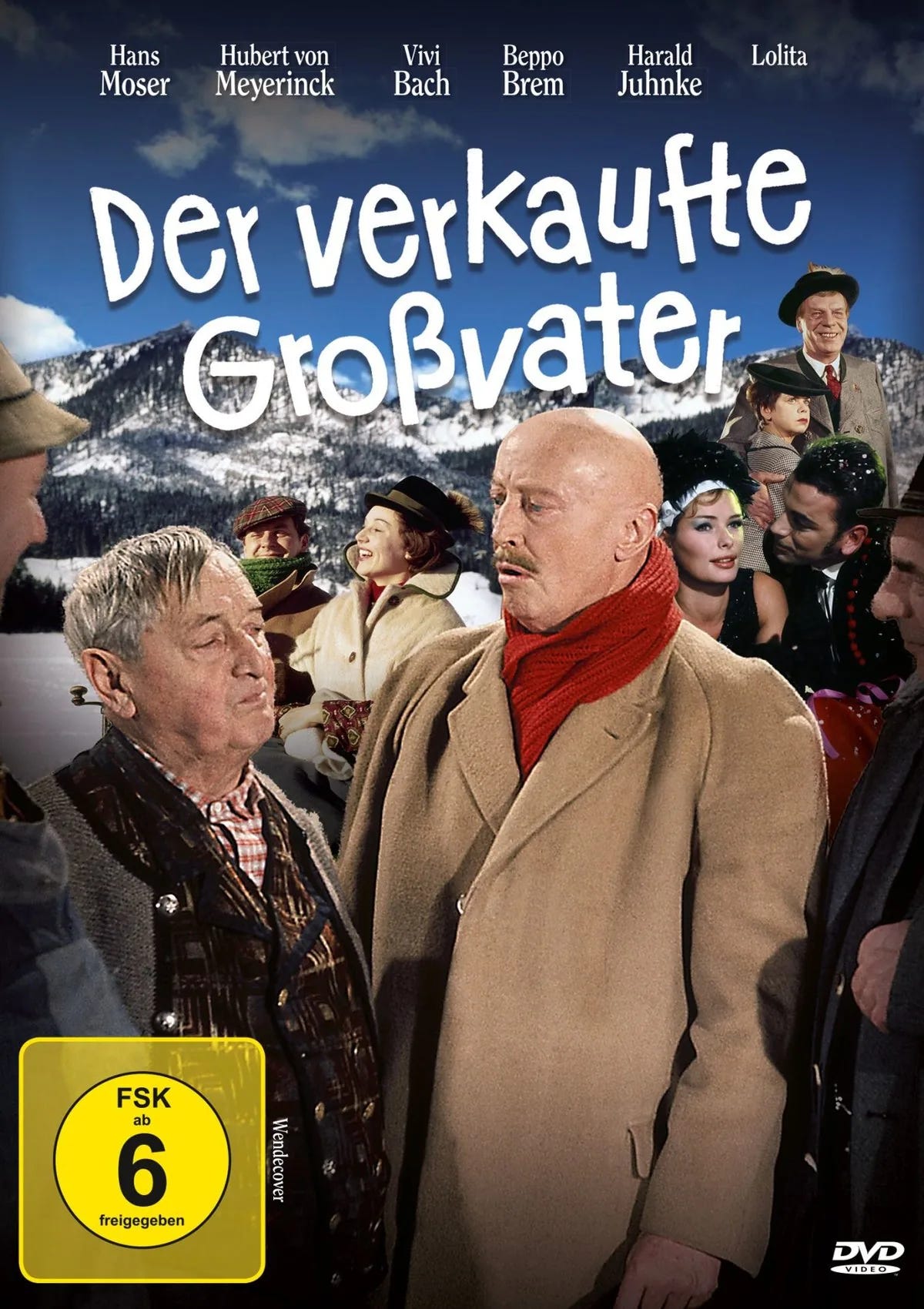 DVD-Cover: Der verkaufte Großvater. Regie: Hans Albin