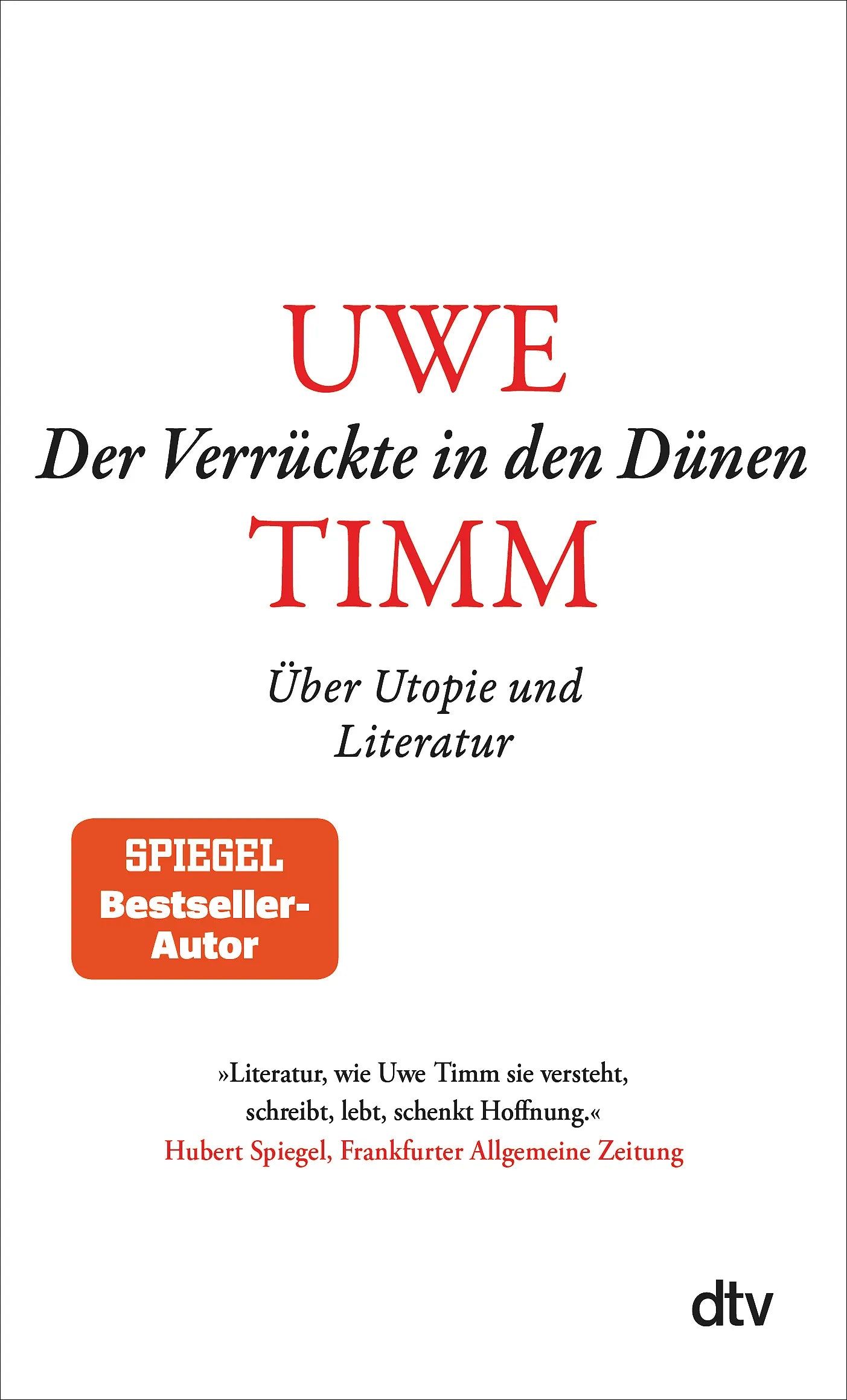 Buchcover von 'Der Verrückte in den Dünen' - Taschenbuch von Uwe Timm
