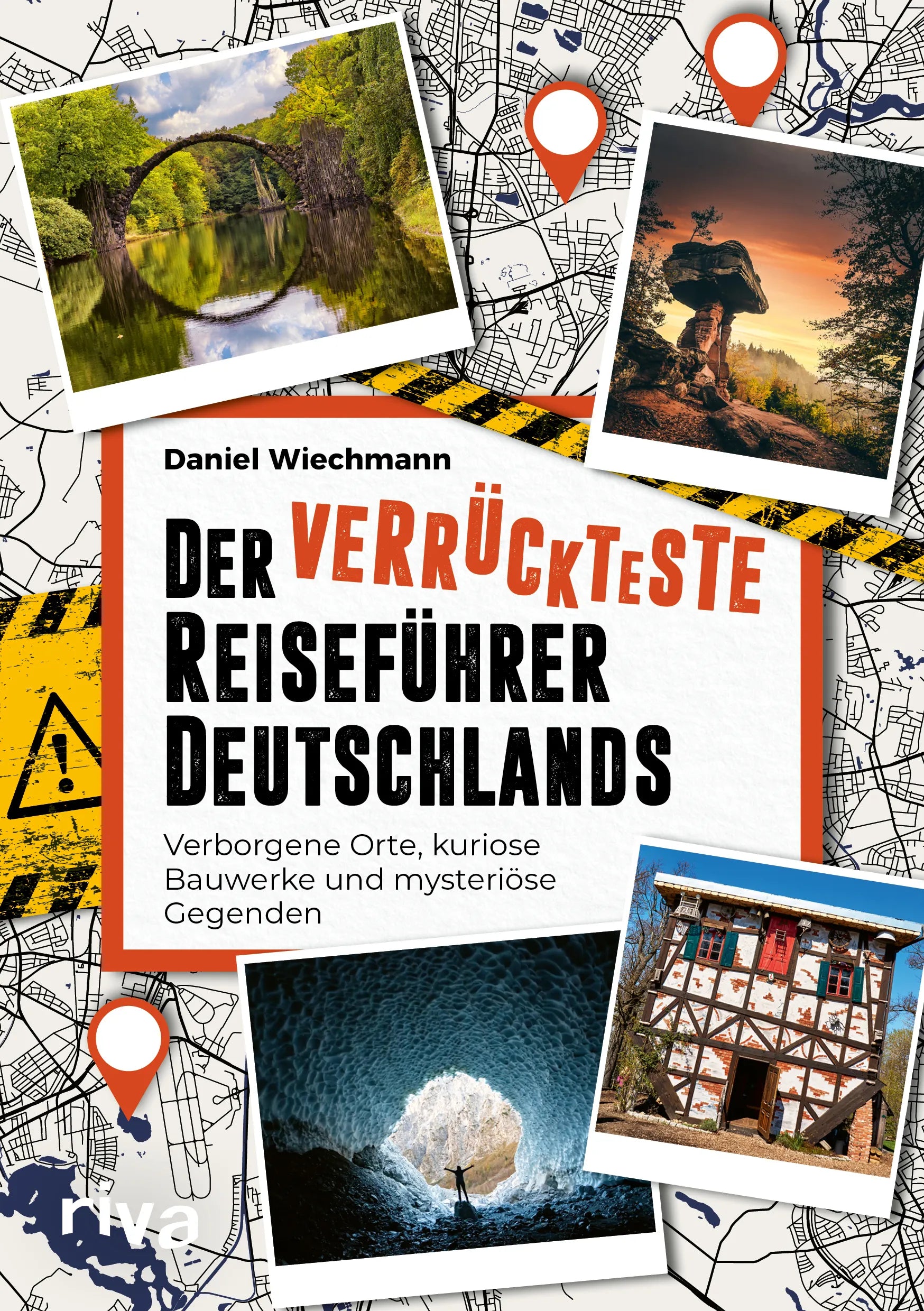 Buchcover von 'Der verrückteste Reiseführer Deutschlands' - Taschenbuch von Daniel Wiechmann