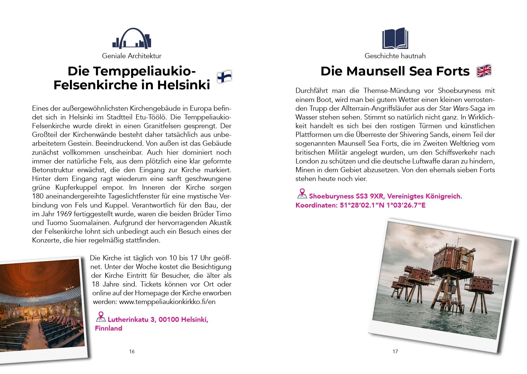 Innenansicht von 'Der verrückteste Reiseführer Europas' - Taschenbuch