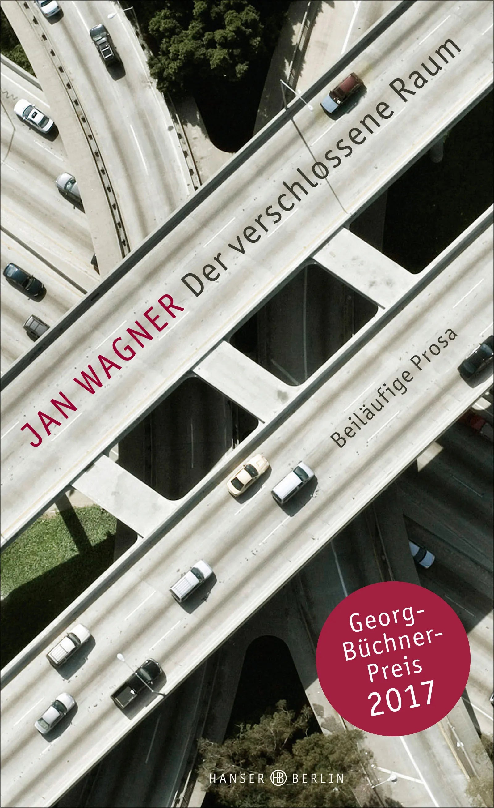 Buchcover von 'Der verschlossene Raum' - Gebundene Ausgabe von Jan Wagner
