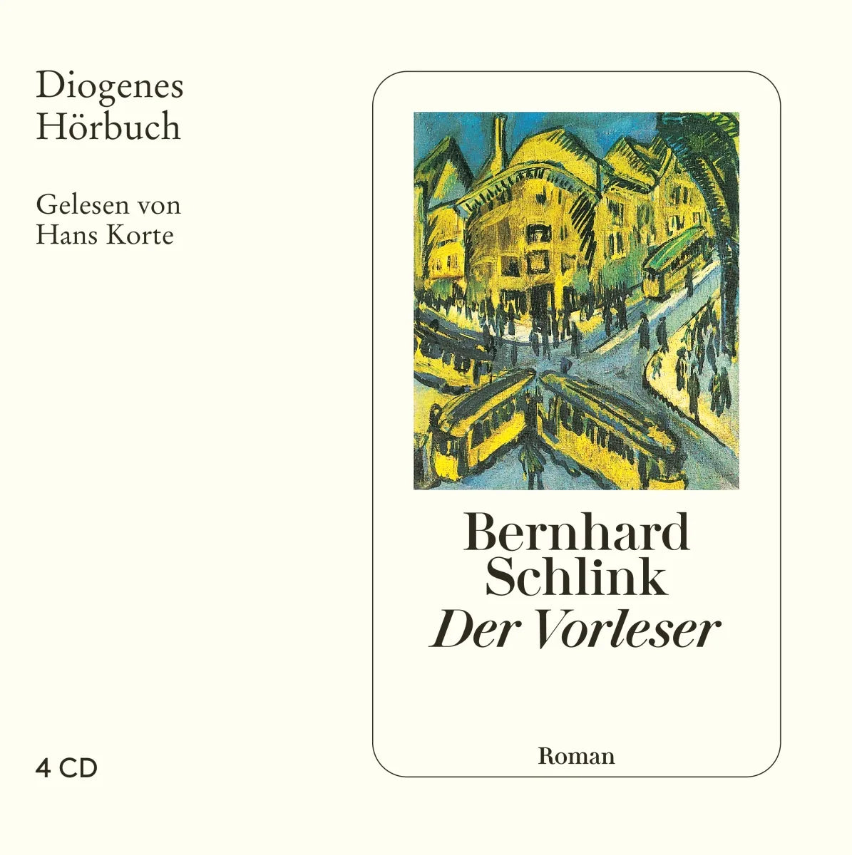 Buchcover von 'Der Vorleser' - Hörbuch (CD) von Bernhard Schlink