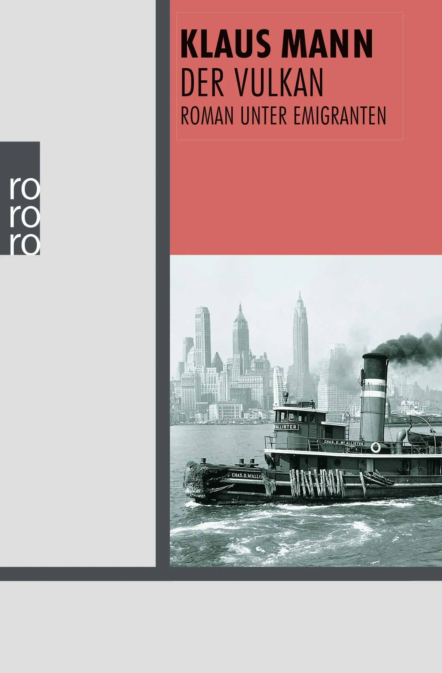 Buchcover von 'Der Vulkan' - Taschenbuch von Klaus Mann