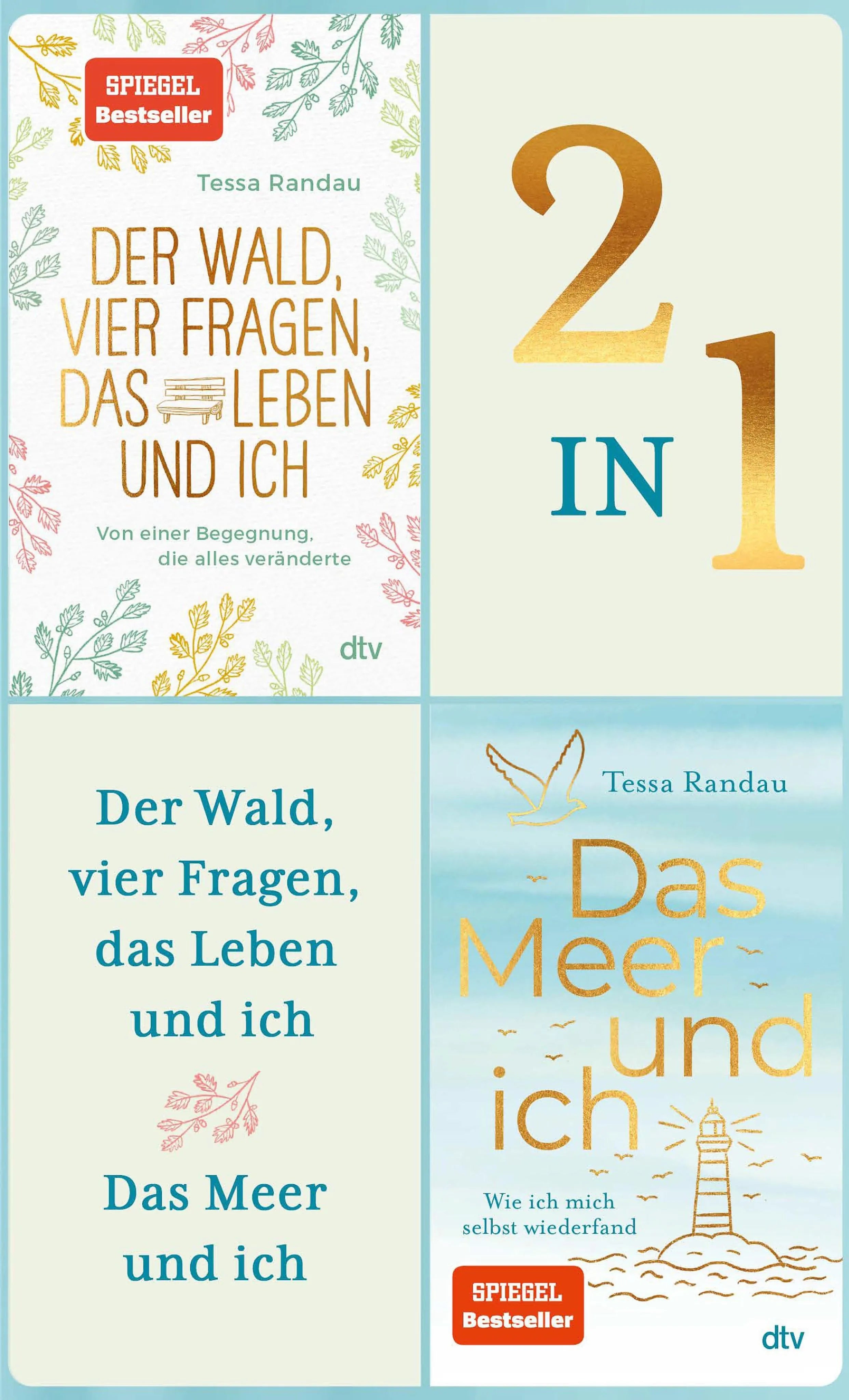 Cover: Der Wald, vier Fragen, das Leben und ich - Das Meer und ich (E-Book) von Tessa Randau