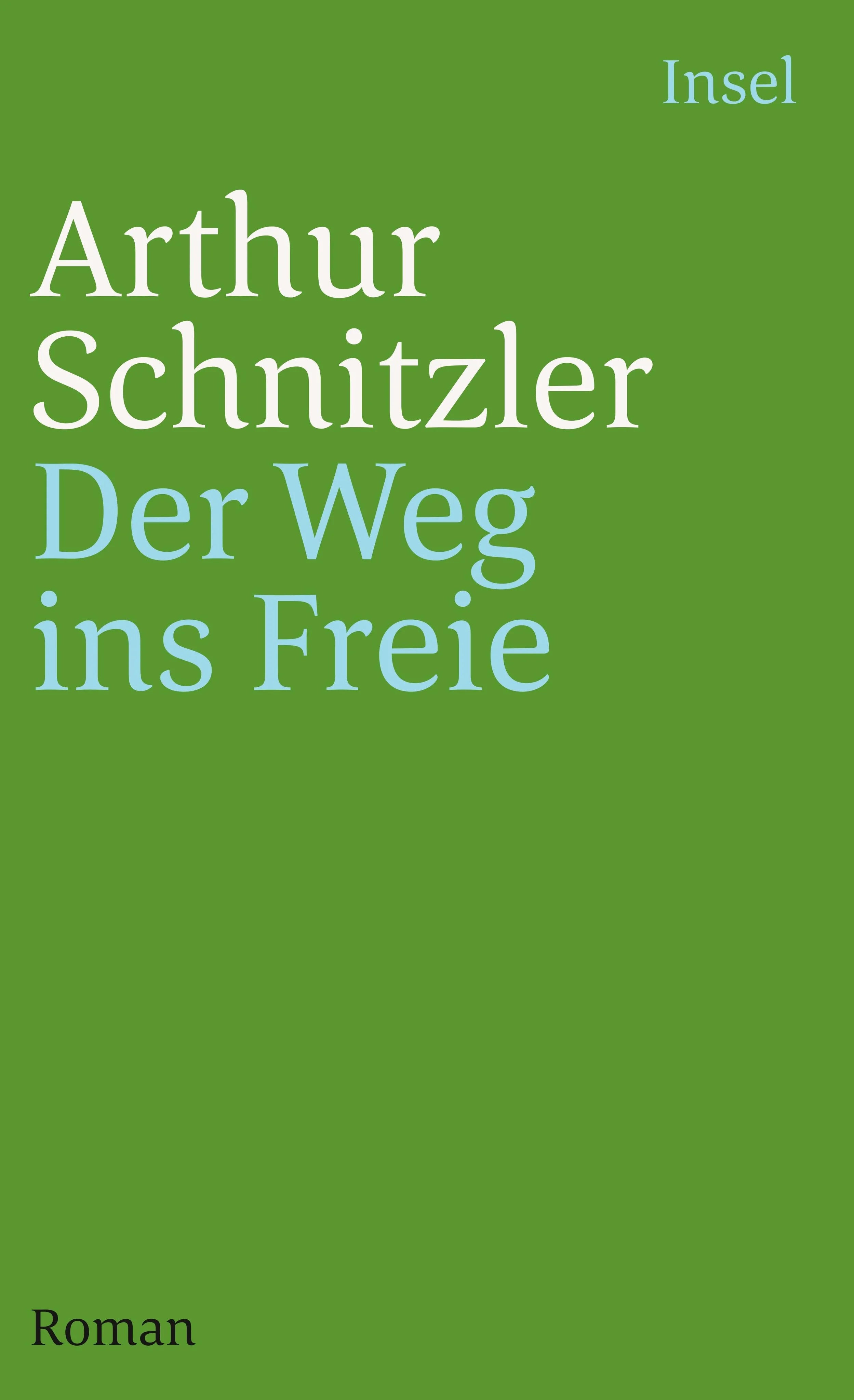 Buchcover von 'Der Weg ins Freie' - Taschenbuch von Arthur Schnitzler