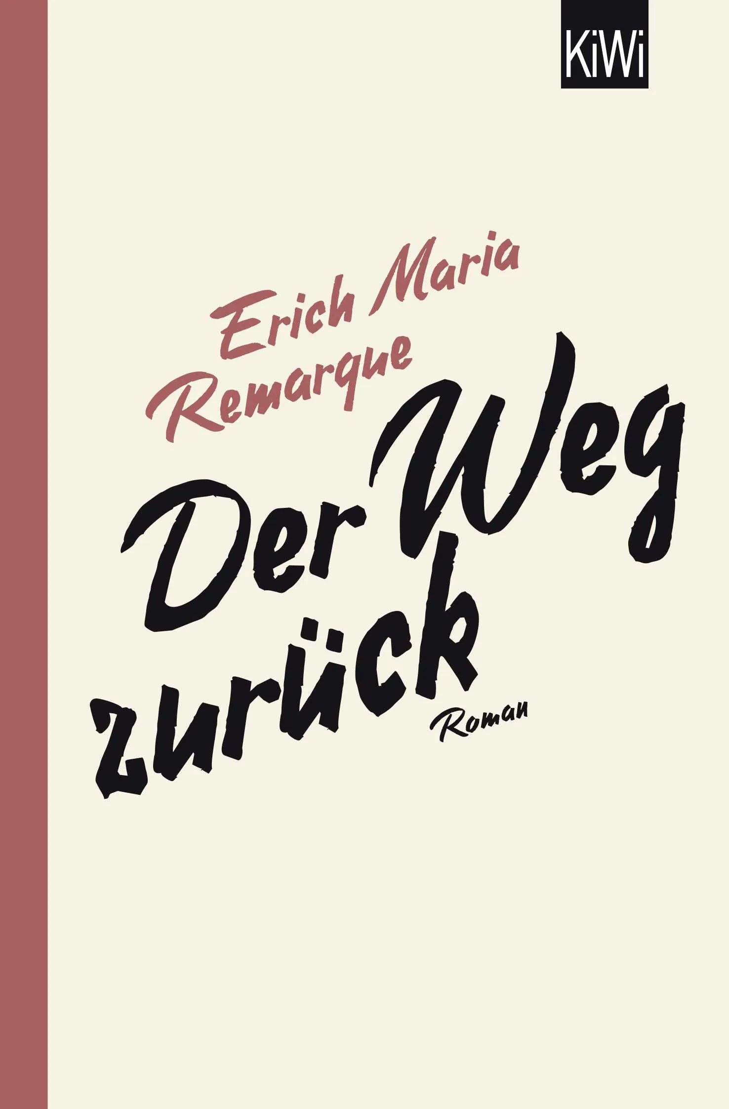 Buchcover von 'Der Weg zurück' - Taschenbuch von E.M. Remarque