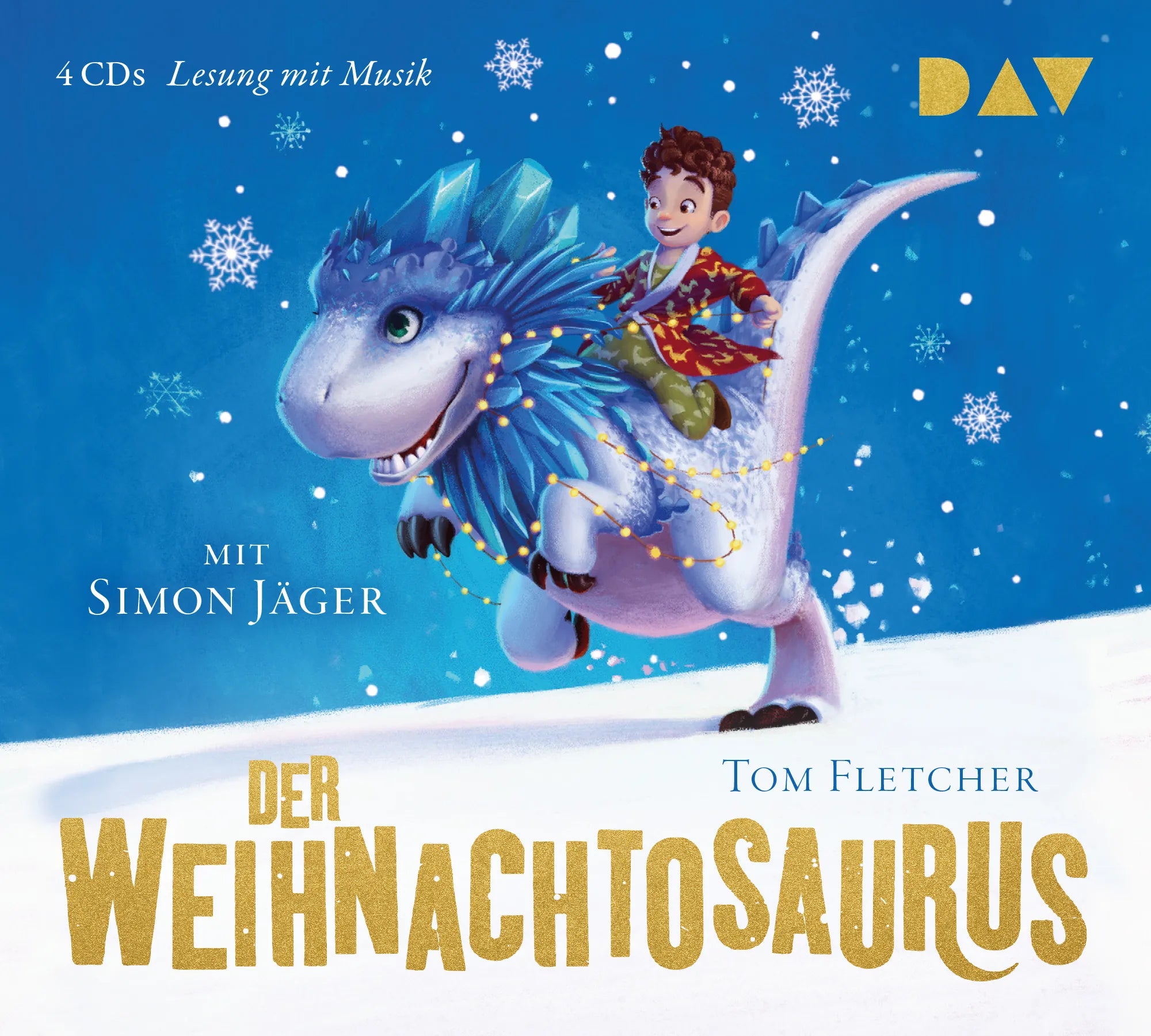 Buchcover von 'Der Weihnachtosaurus' - Hörbuch (CD) von Tom Fletcher