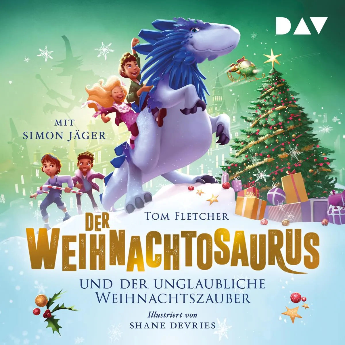 Cover: Der Weihnachtosaurus und der unglaubliche Weihnachtszauber (Hörbuch Download) von Tom Fletcher