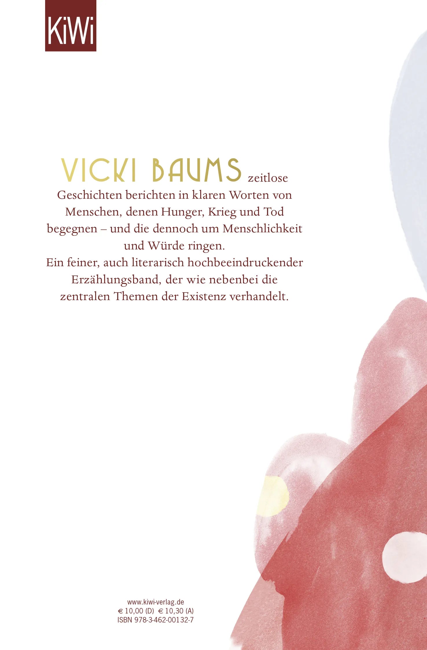 Buchrückseite von 'Der Weihnachtskarpfen' mit Klappentext - Taschenbuch