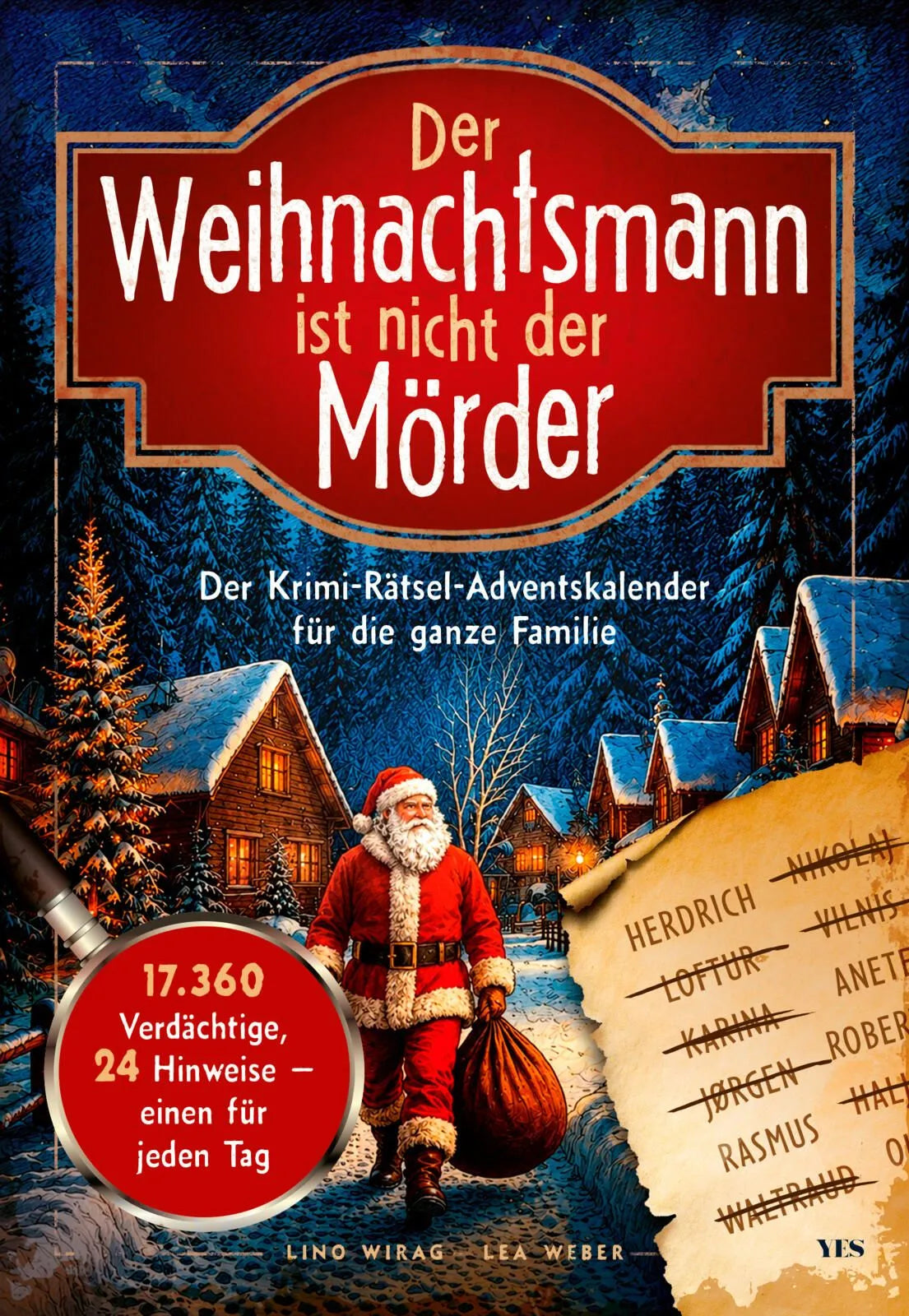 Cover: Der Weihnachtsmann ist nicht der Mörder (Taschenbuch) von Lea Weber