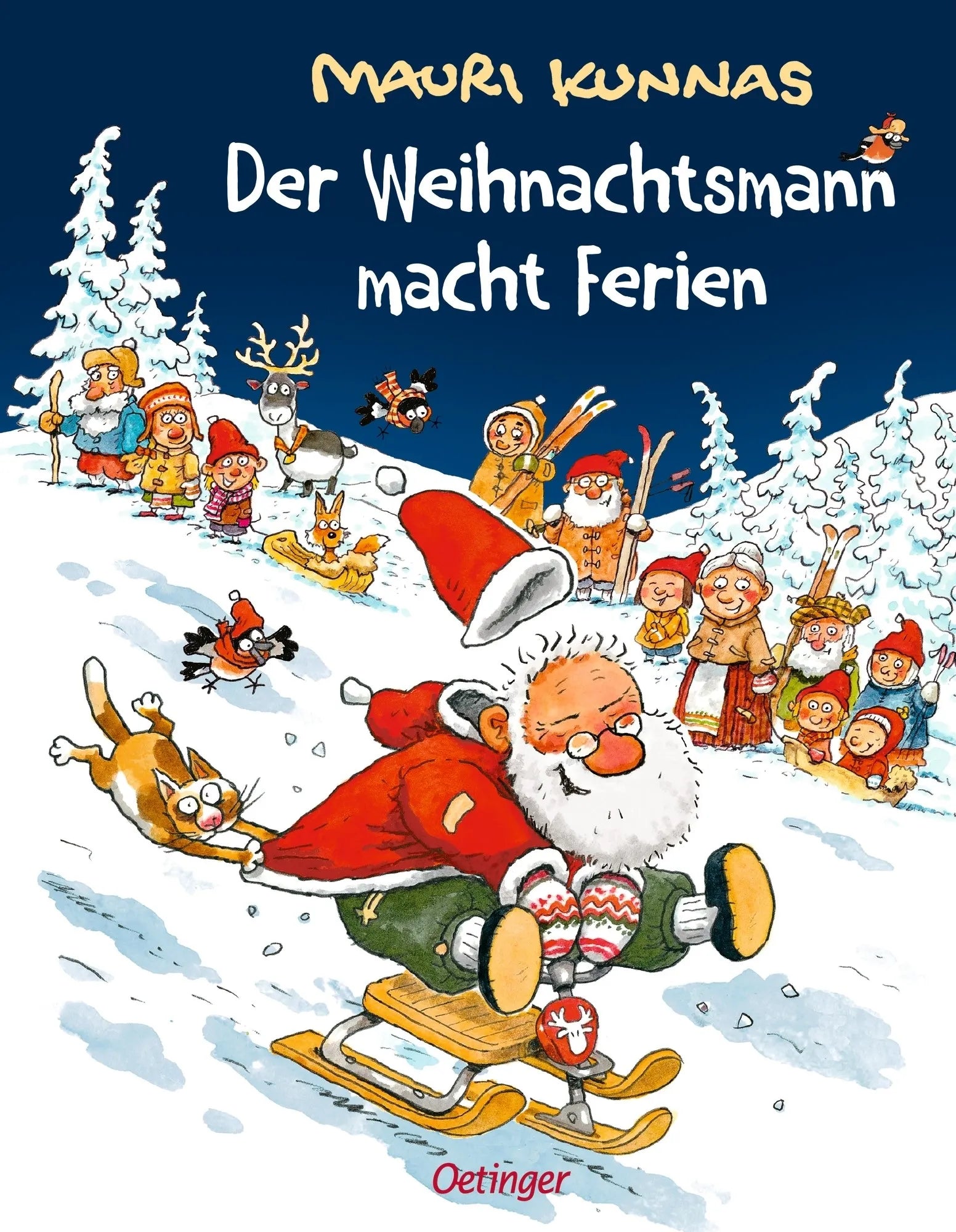 Buchcover von 'Der Weihnachtsmann macht Ferien' - Gebundene Ausgabe von Mauri Kunnas
