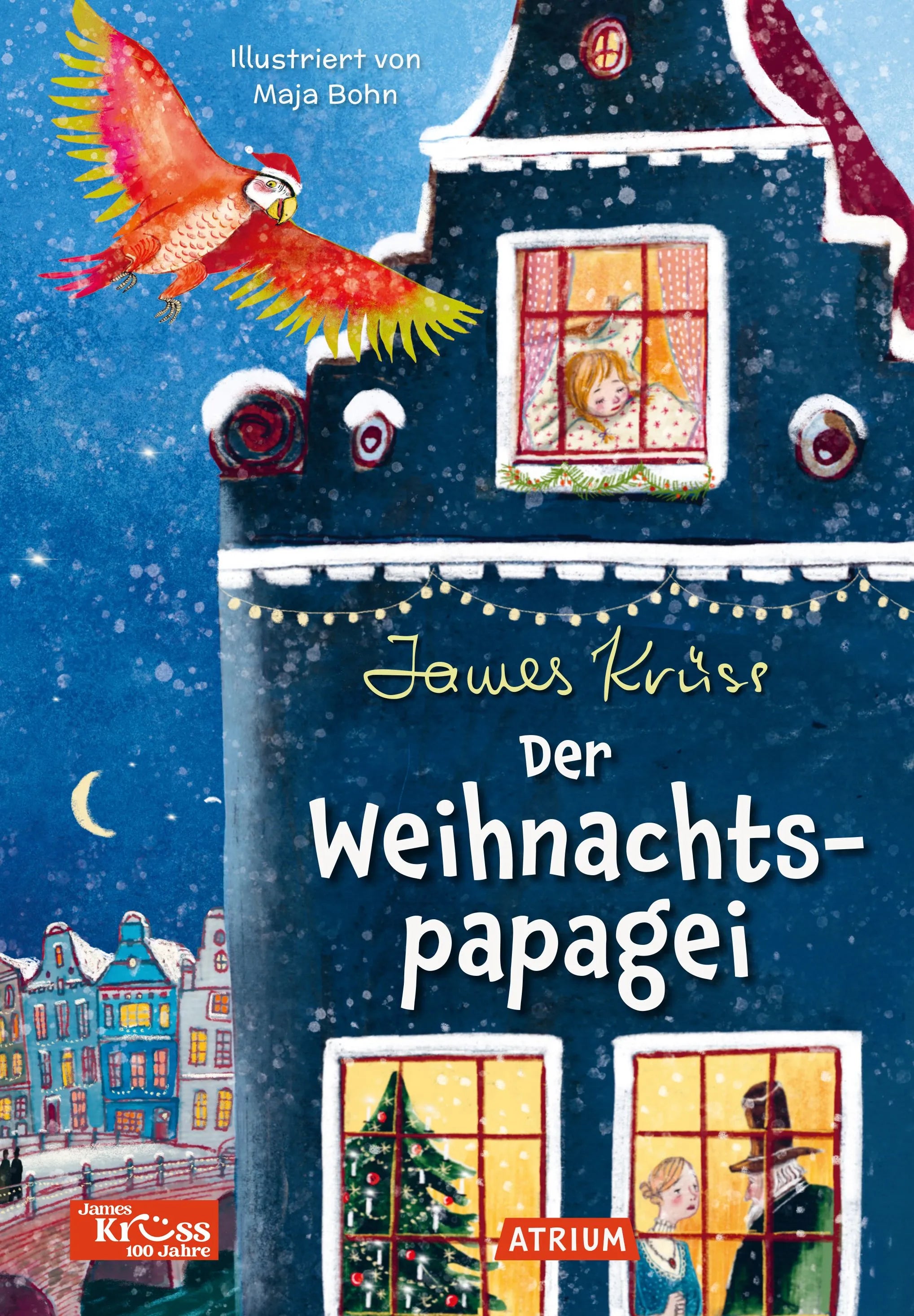 Cover: Der Weihnachtspapagei (Hardcover) von James Krüss