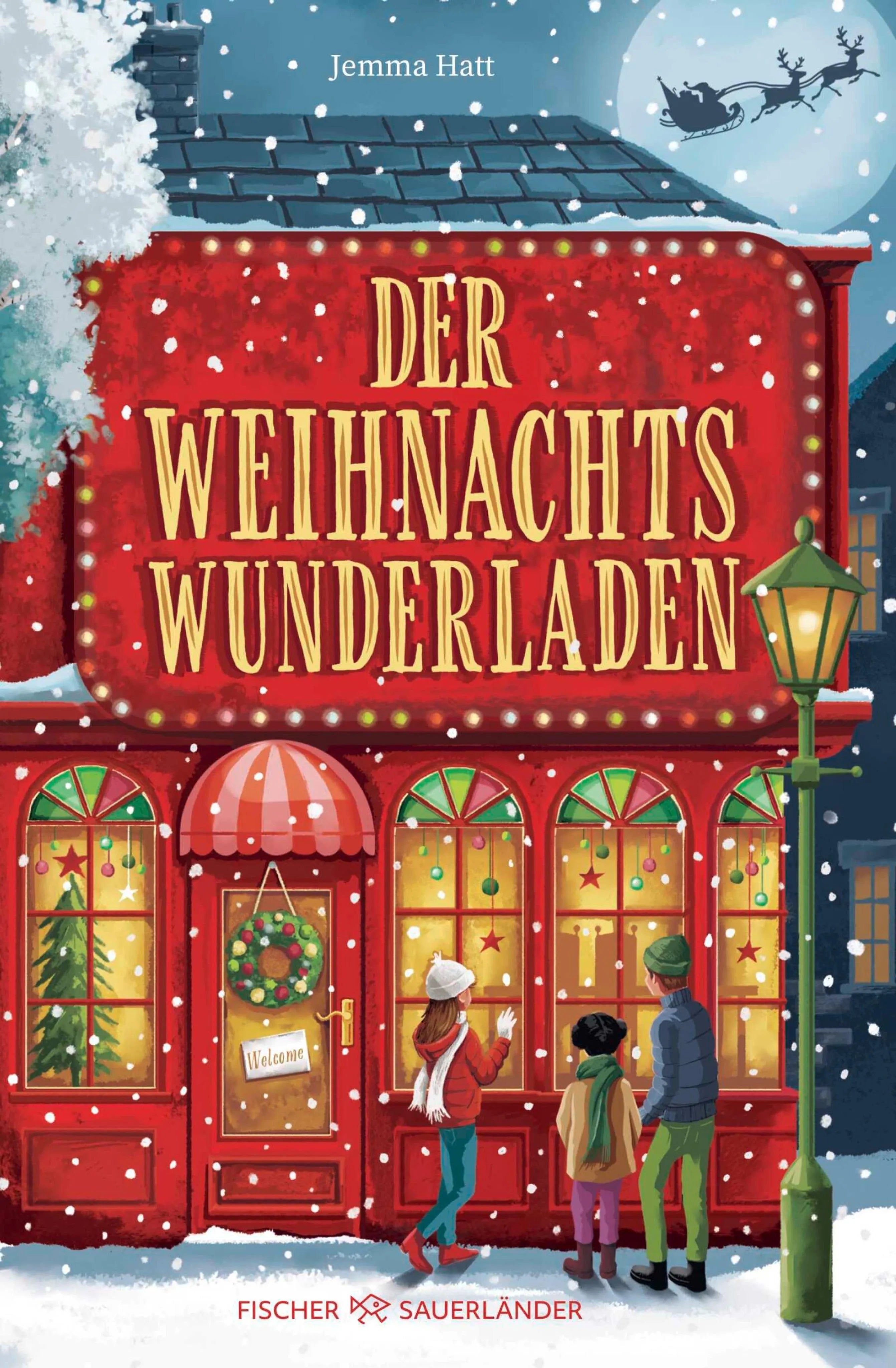Cover: Der Weihnachtswunderladen (E-Book) von Jemma Hatt