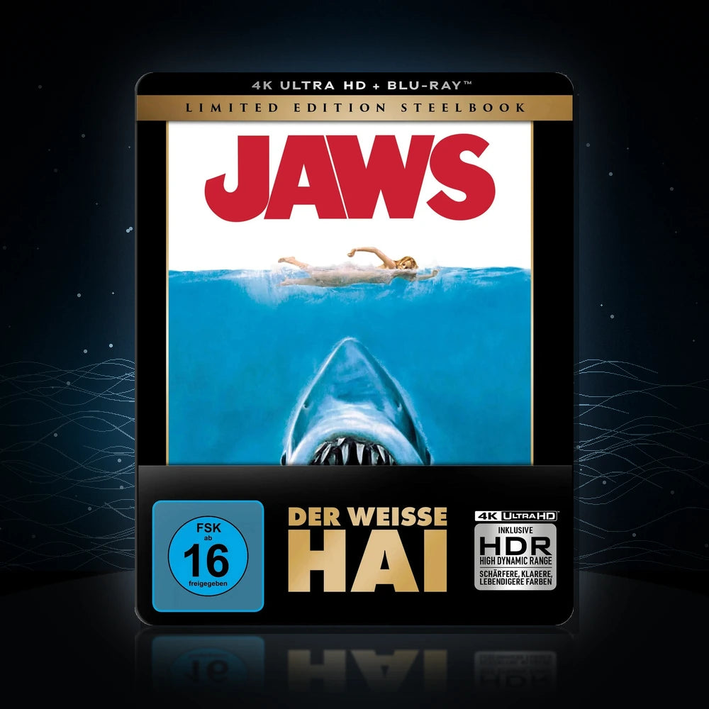 Der weiße Hai als limitiertes 4K Steelbook