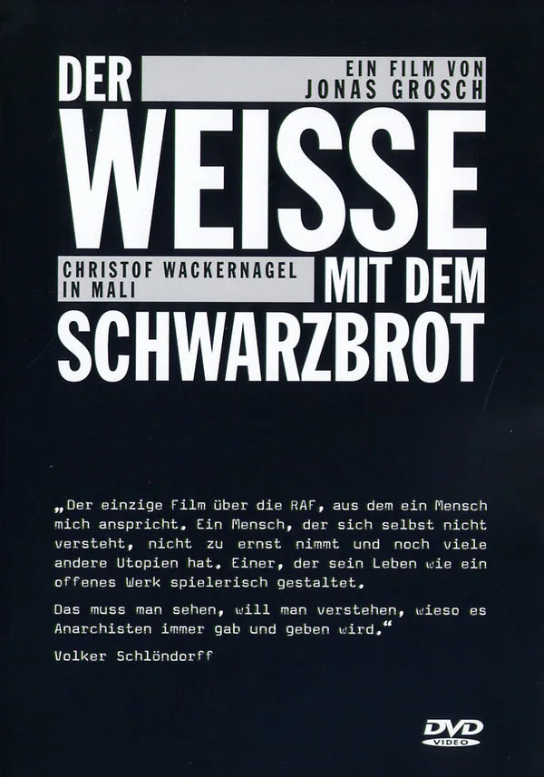 Der Weisse mit dem Schwarzbrot - DVD