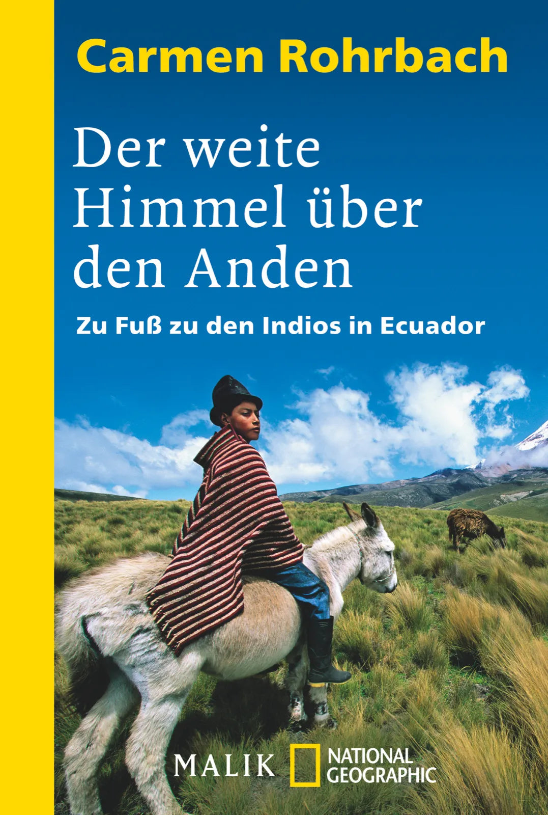 Buchcover von 'Der weite Himmel über den Anden' - Taschenbuch von Carmen Rohrbach